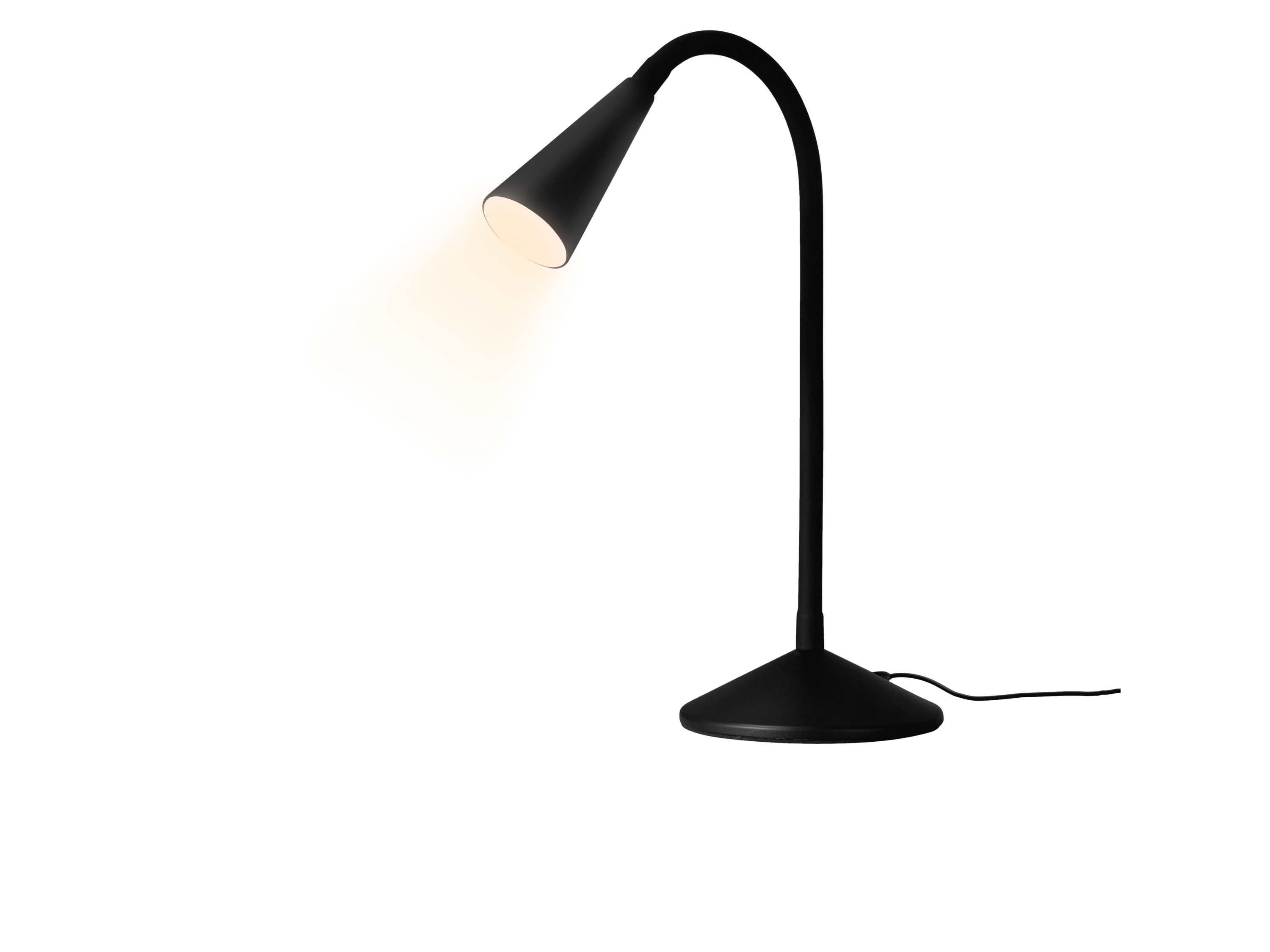 LIVARNO® Lampa stołowa LED (Czarny)