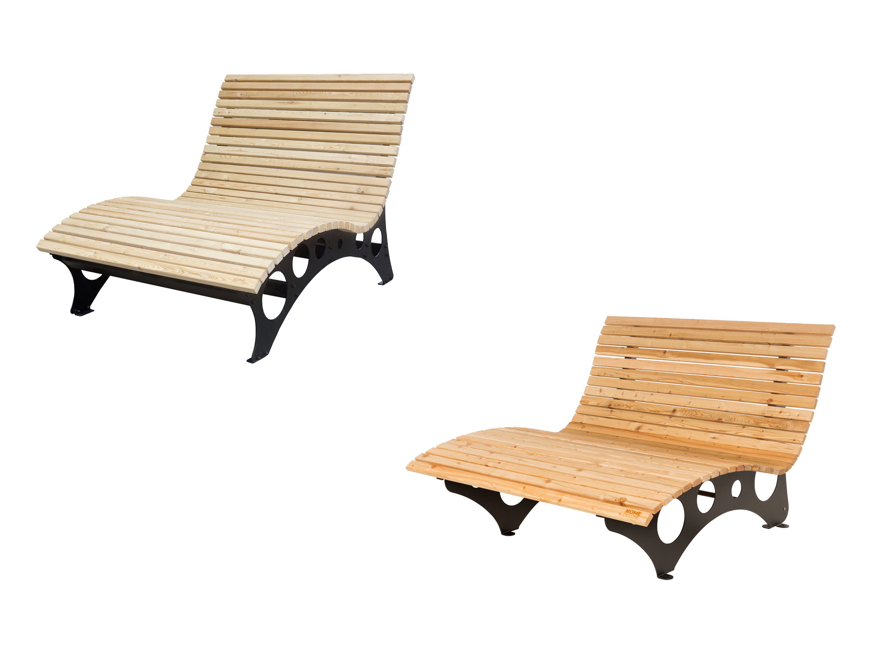 HOME DELUXE Leżanka z wełny drzewnej TAIGA