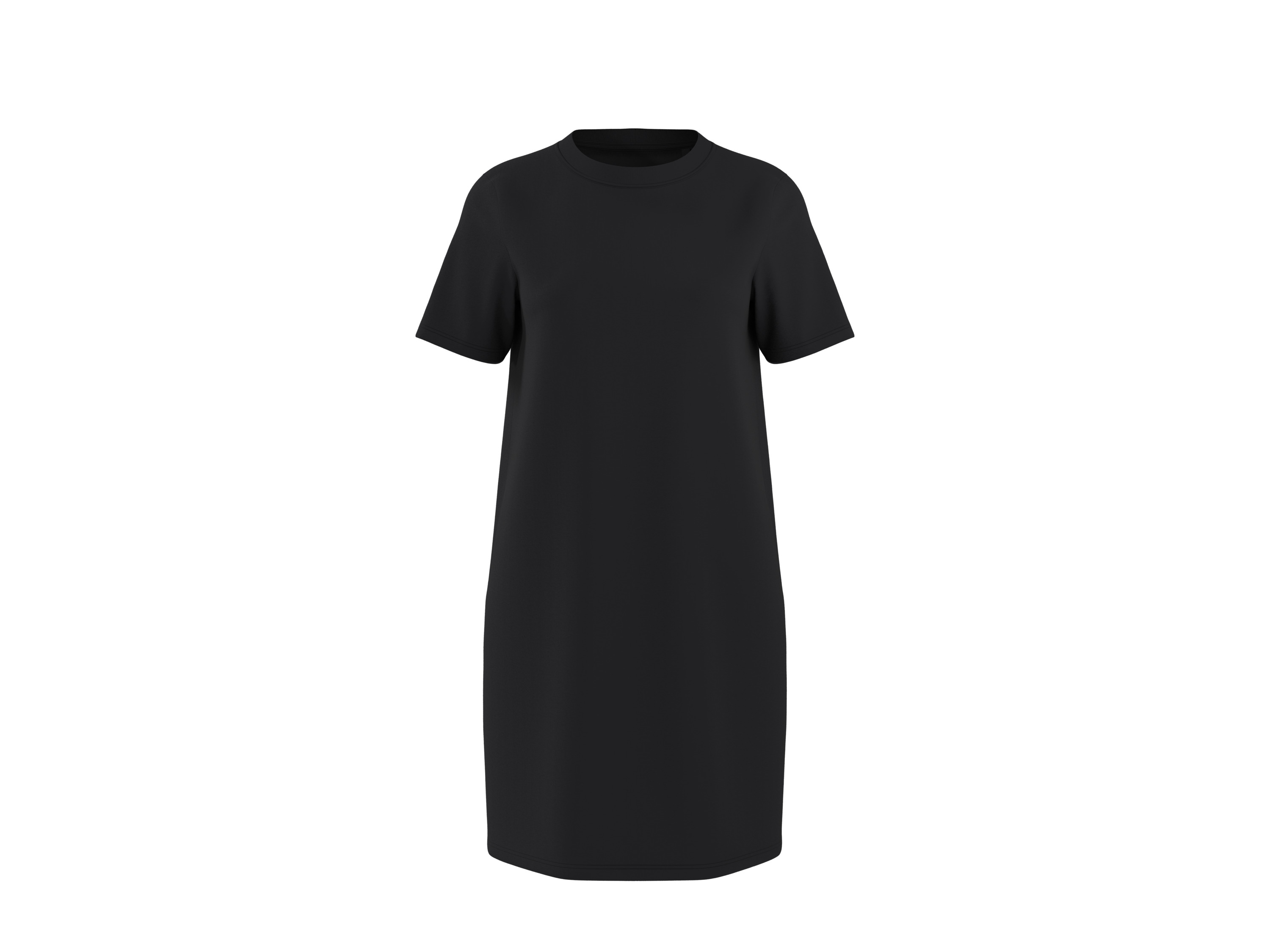 ESMARA® Sukienka t-shirtowa damska z biobawełny 