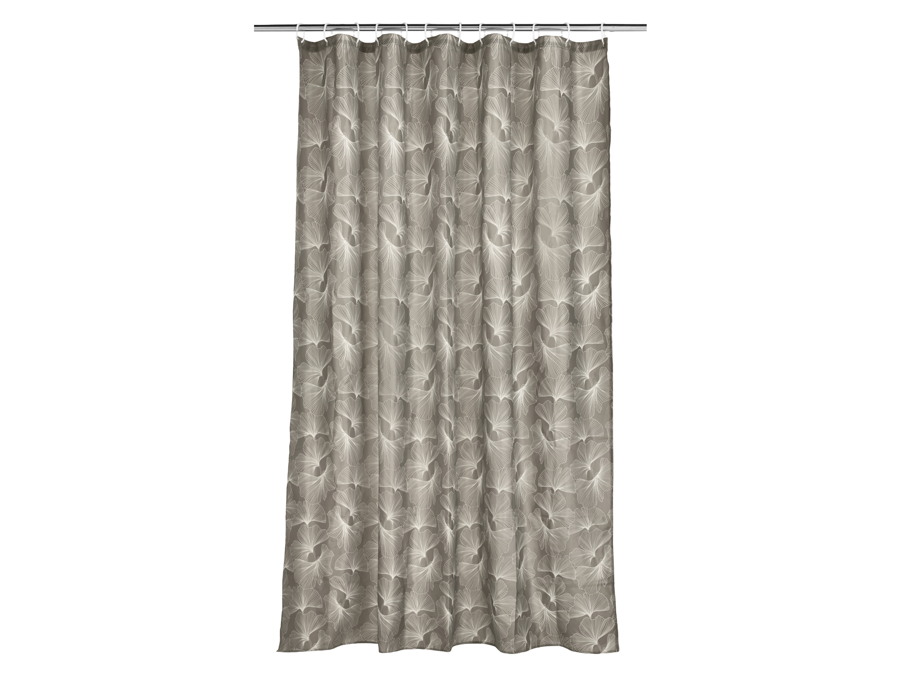 LIVARNO® Zasłona prysznicowa, 180 x 200cm (Liście)