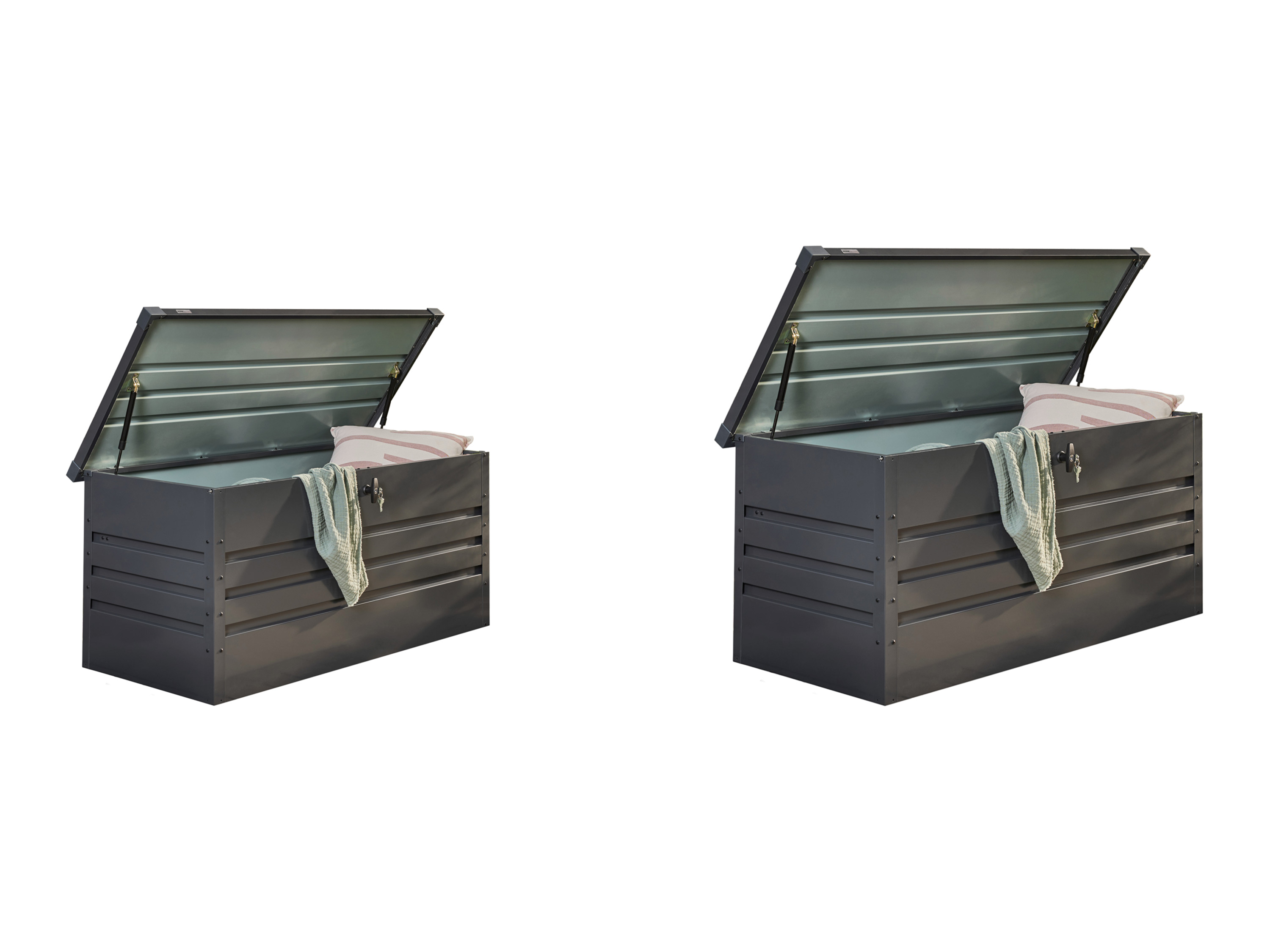 HOME DELUXE Metalowa skrzynia do przechowywania MEGABOX