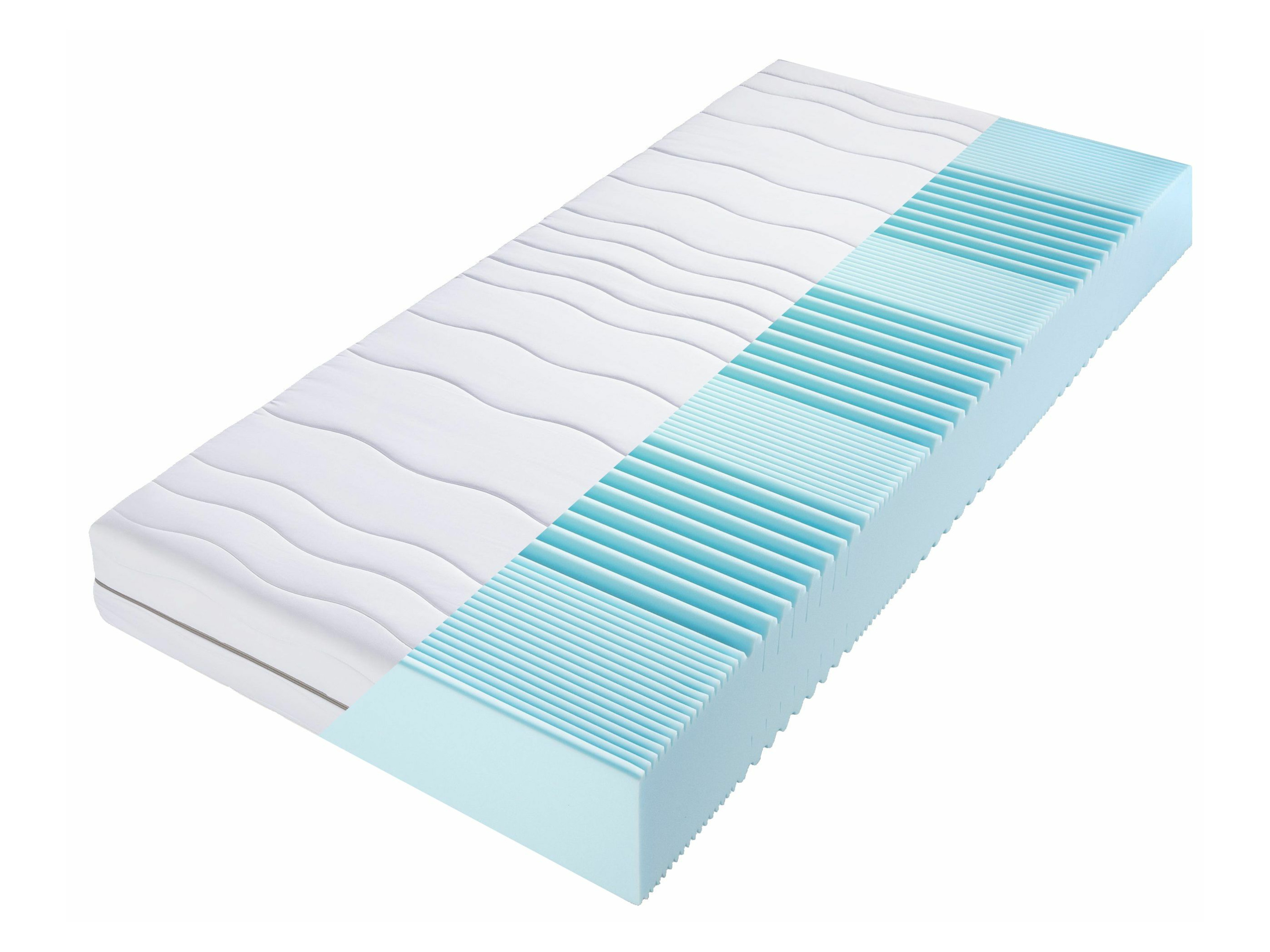 BECO 7-strefowy materac z pianki komfortowej „Selection” (H3, 100 x 200 cm)