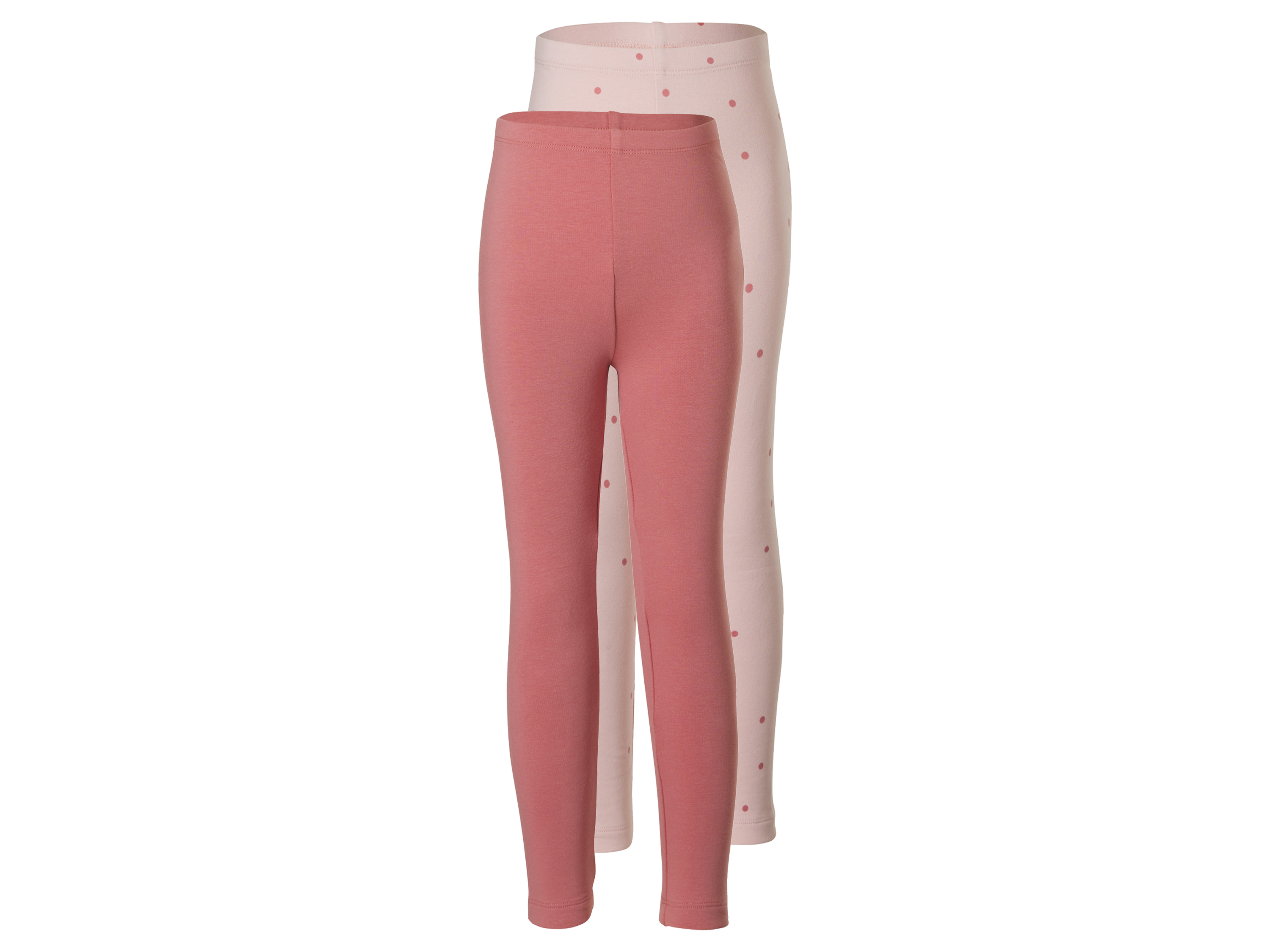 LUPILU® Legginsy termiczne dziecięce z bawełną, 2 pary