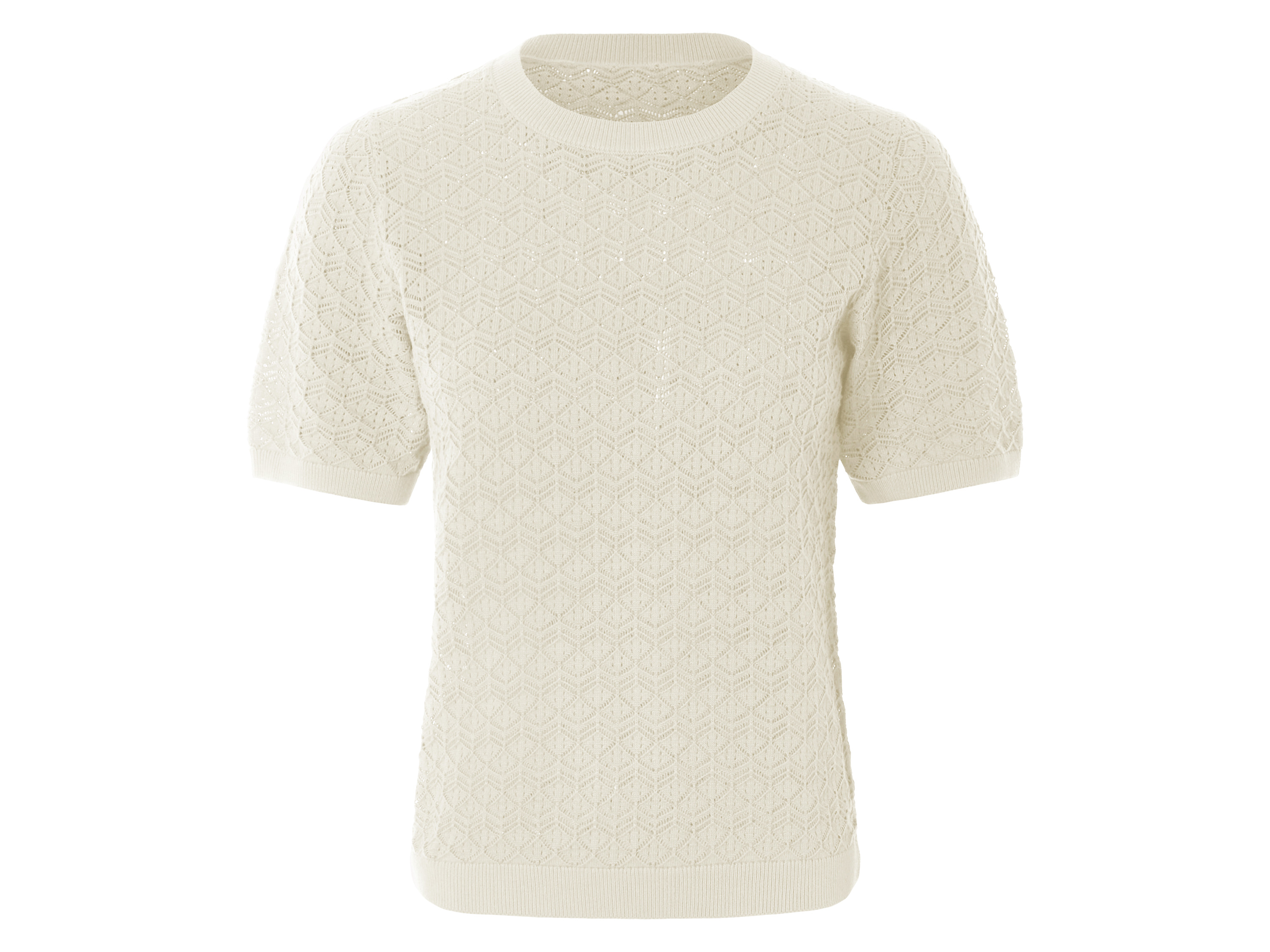ESMARA® Sweter ażurowy damski z bawełny