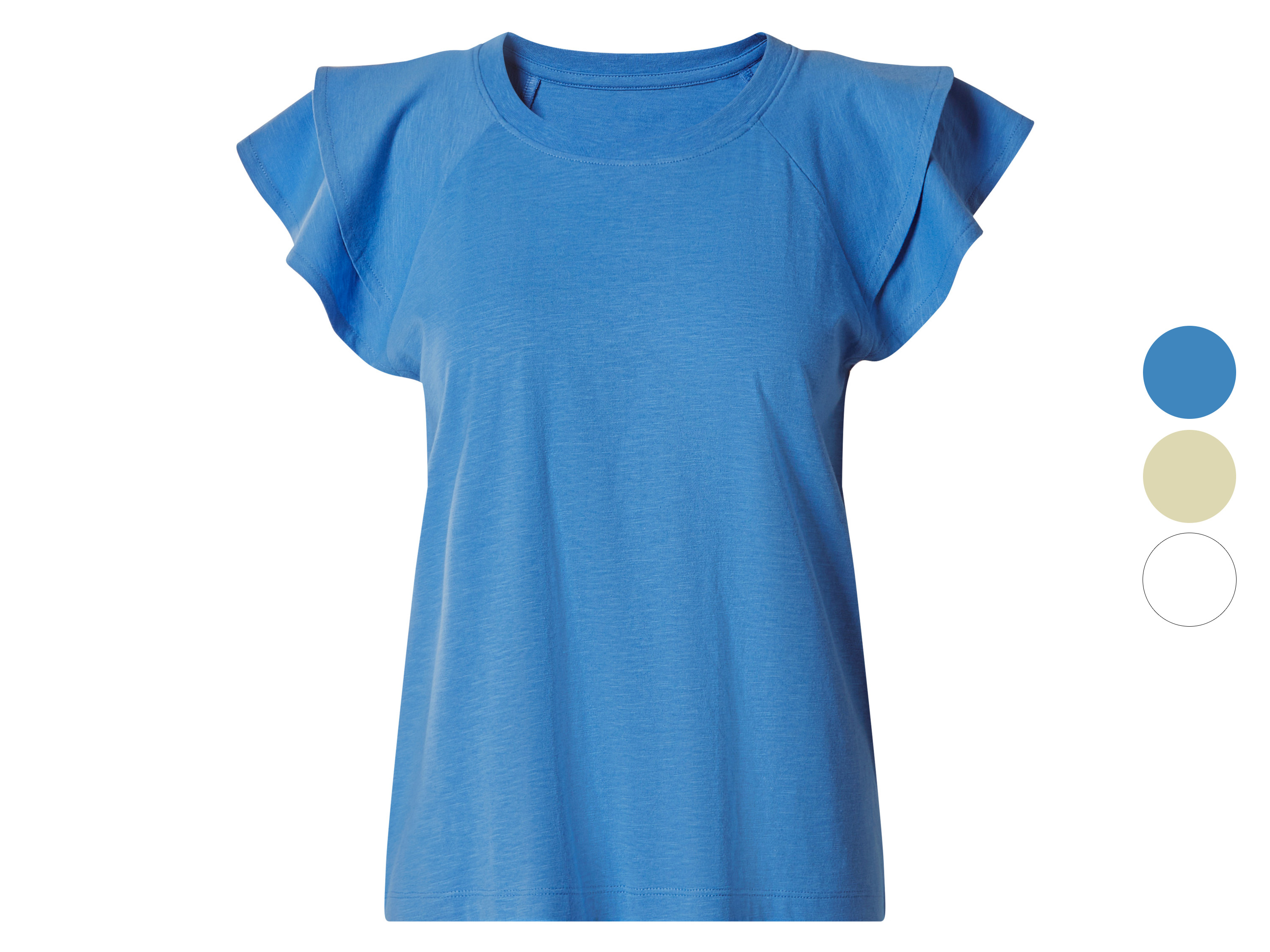 ESMARA® T-shirt damski z bawełny