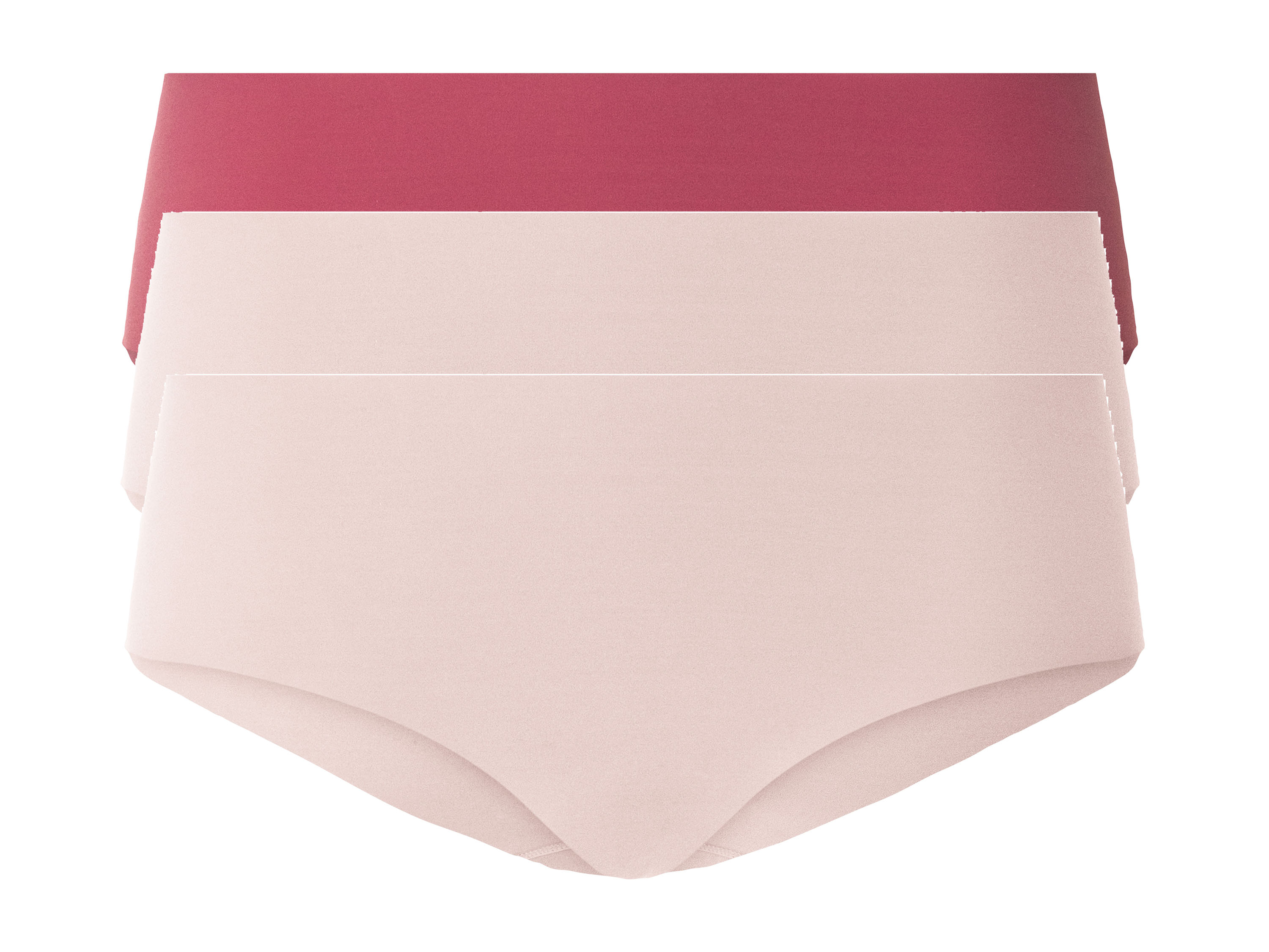 ESMARA® Hipstery damskie cięte laserowo, 3 pary 