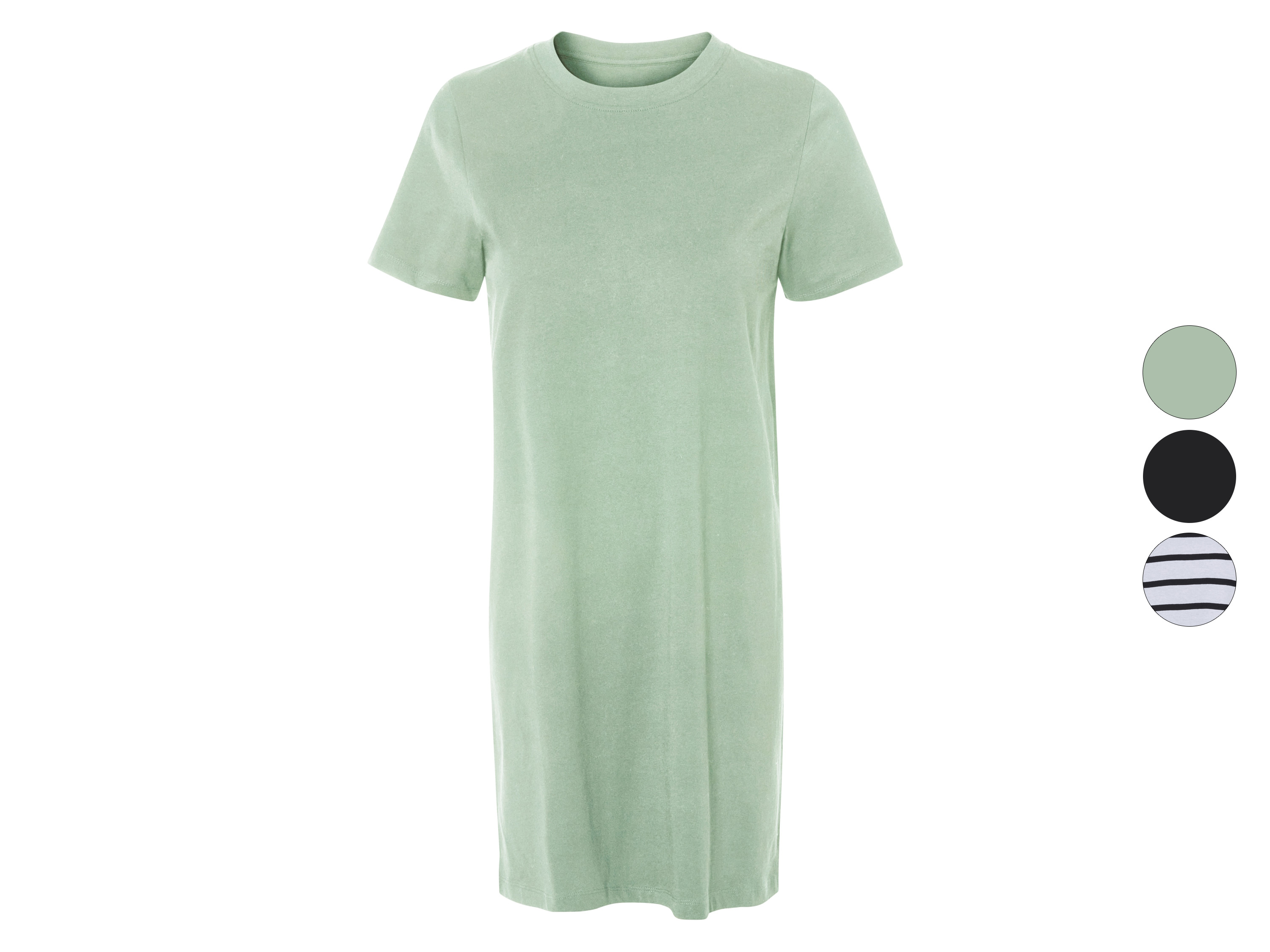 ESMARA® Sukienka t-shirtowa damska z bawełny organicznej