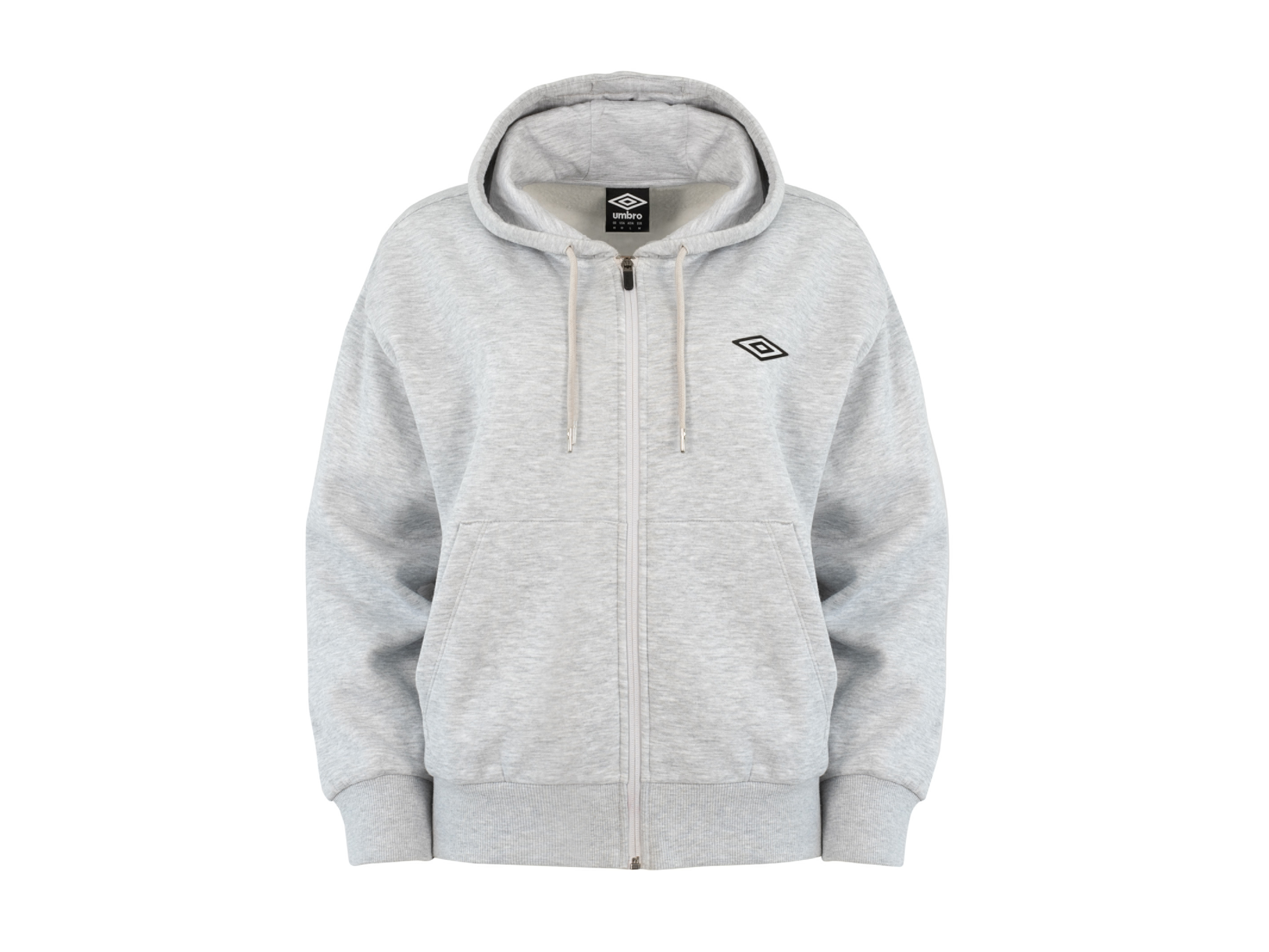 UMBRO Damska bluza z kapturem (szary, S)