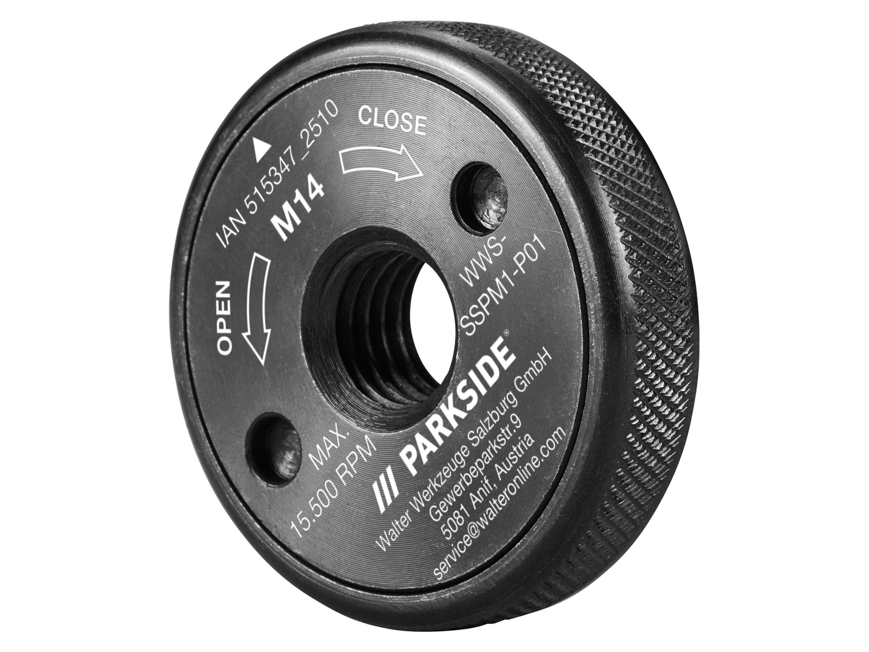 PARKSIDE® Tarcze do cięcia metalu / nakrętka szybkomocująca do szlifierki kątowej (nakrętka szybkiego zwalniania)