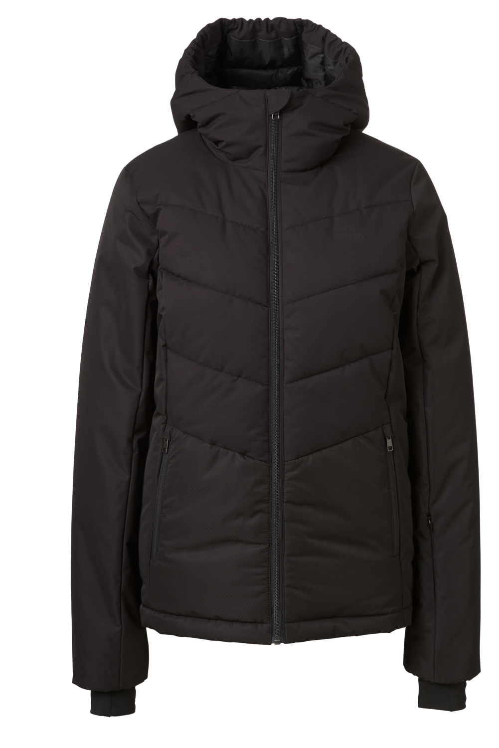 CRIVIT Kurtka narciarska damska (Czarny, S (36-38))