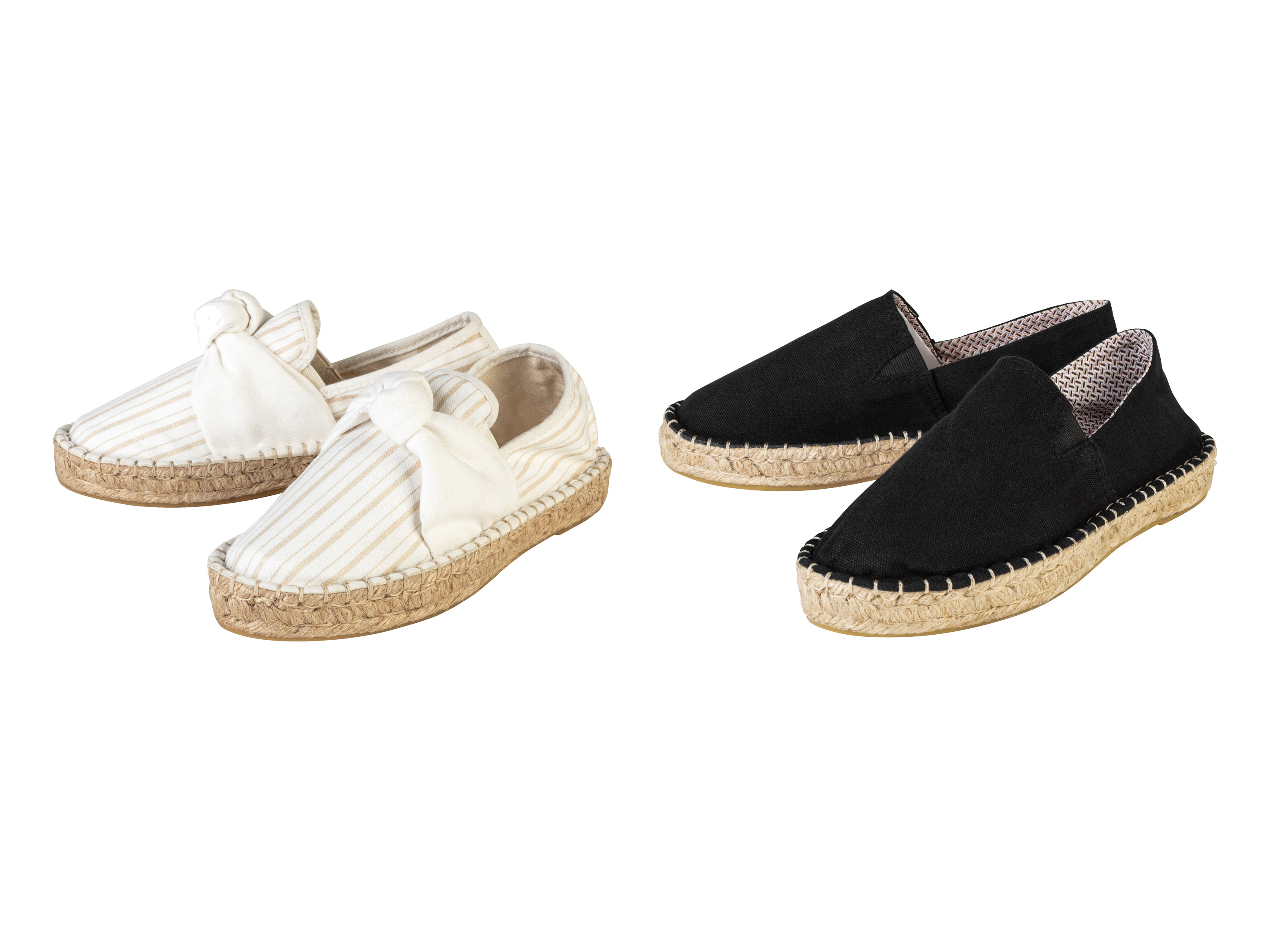 ESMARA® Espadryle damskie z bawełną