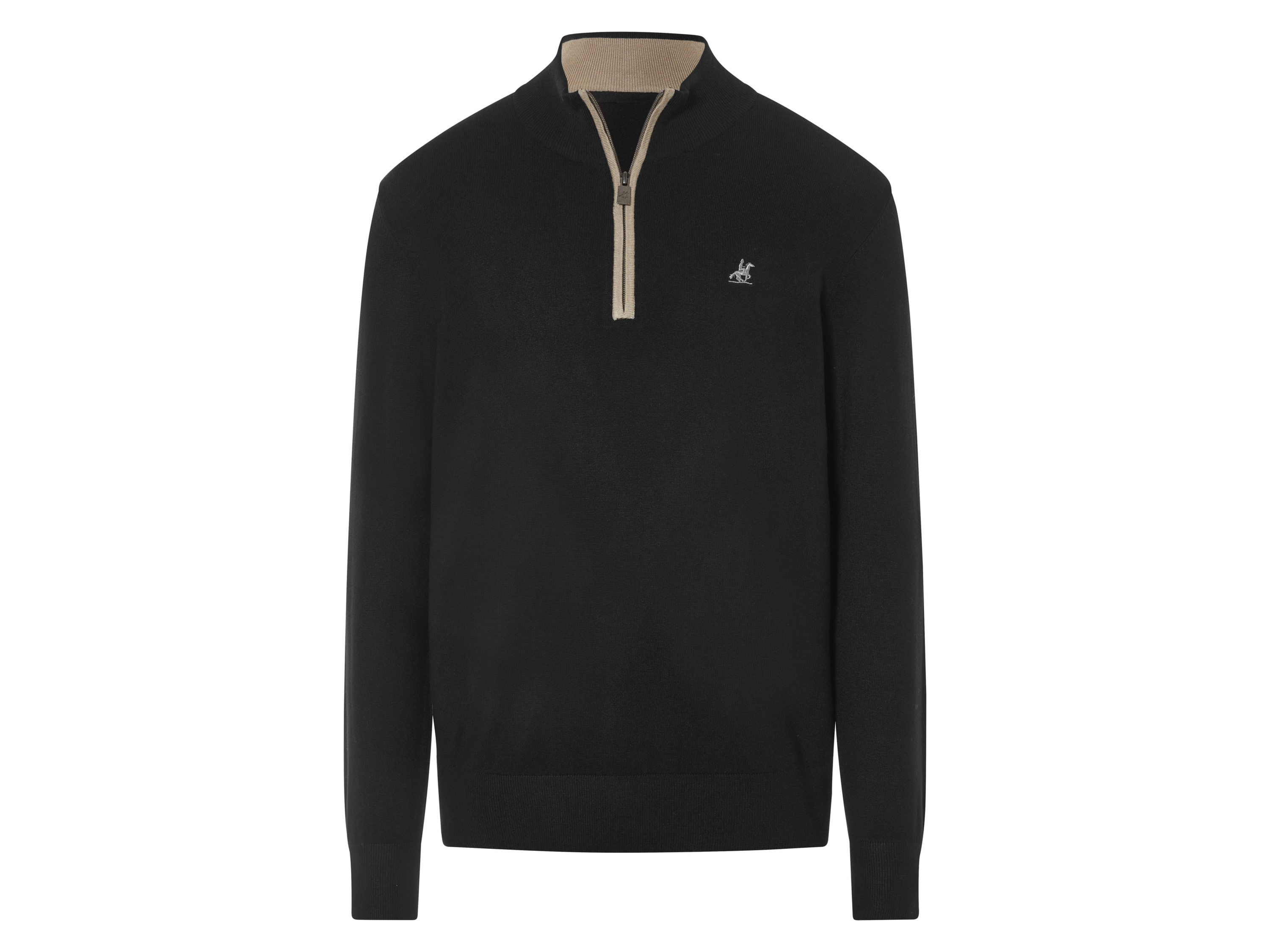 LIVERGY® Sweter męski z wiskozą U.S. GRAND POLO 