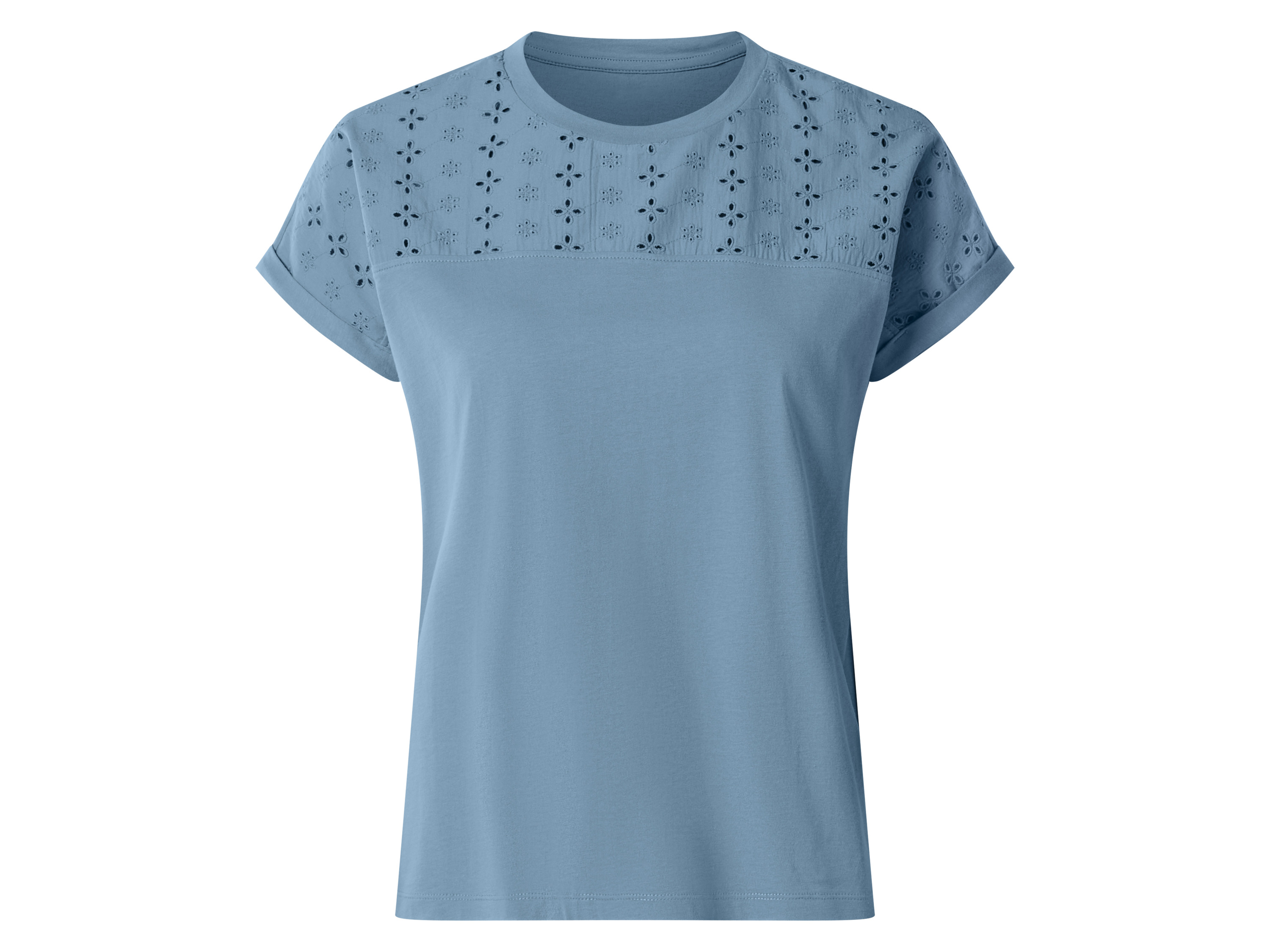 ESMARA® T-shirt damski z bawełny