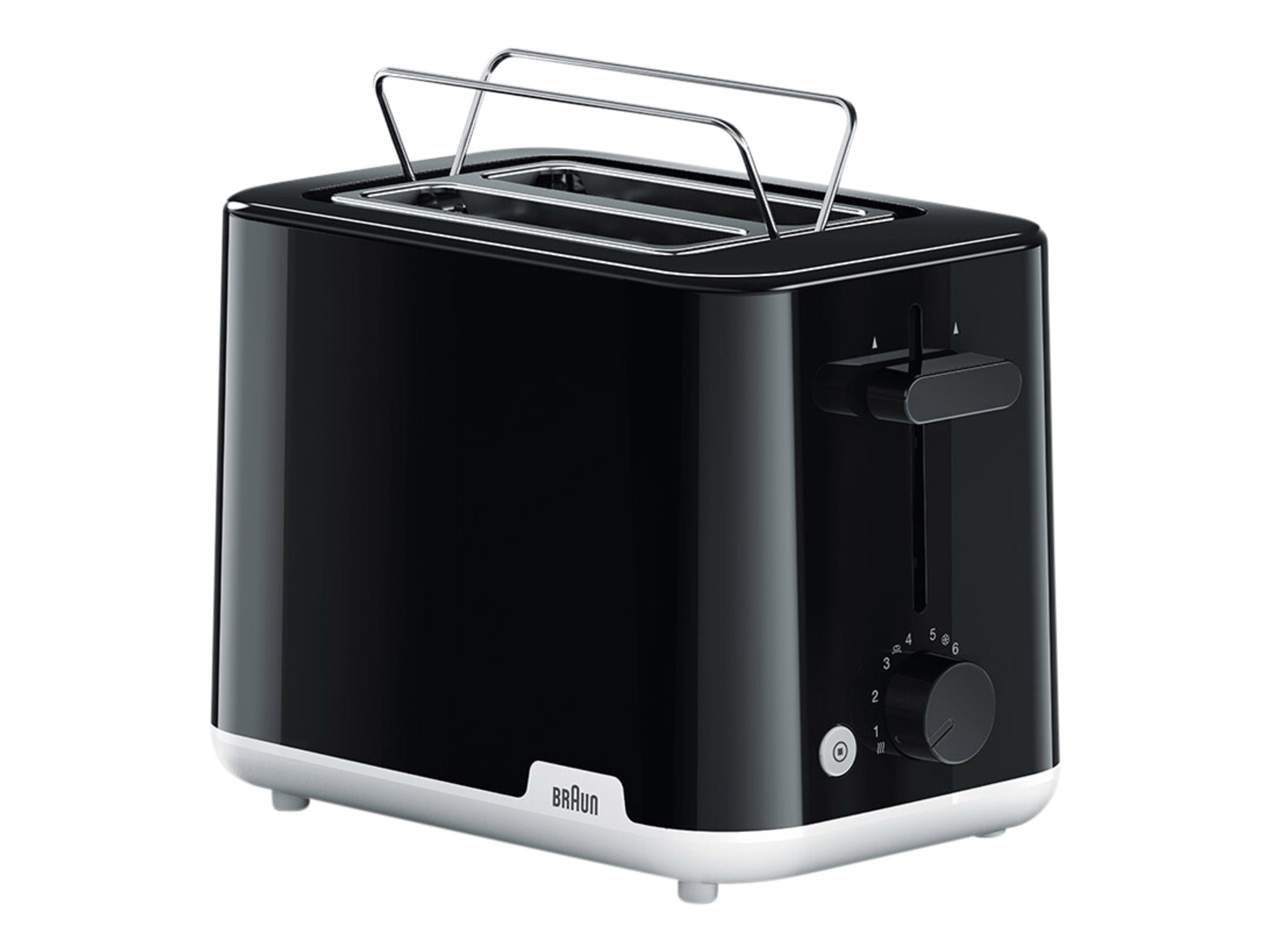 BRAUN Toster Breakfast 1 2-szczelinowy, 900W (Czarny)