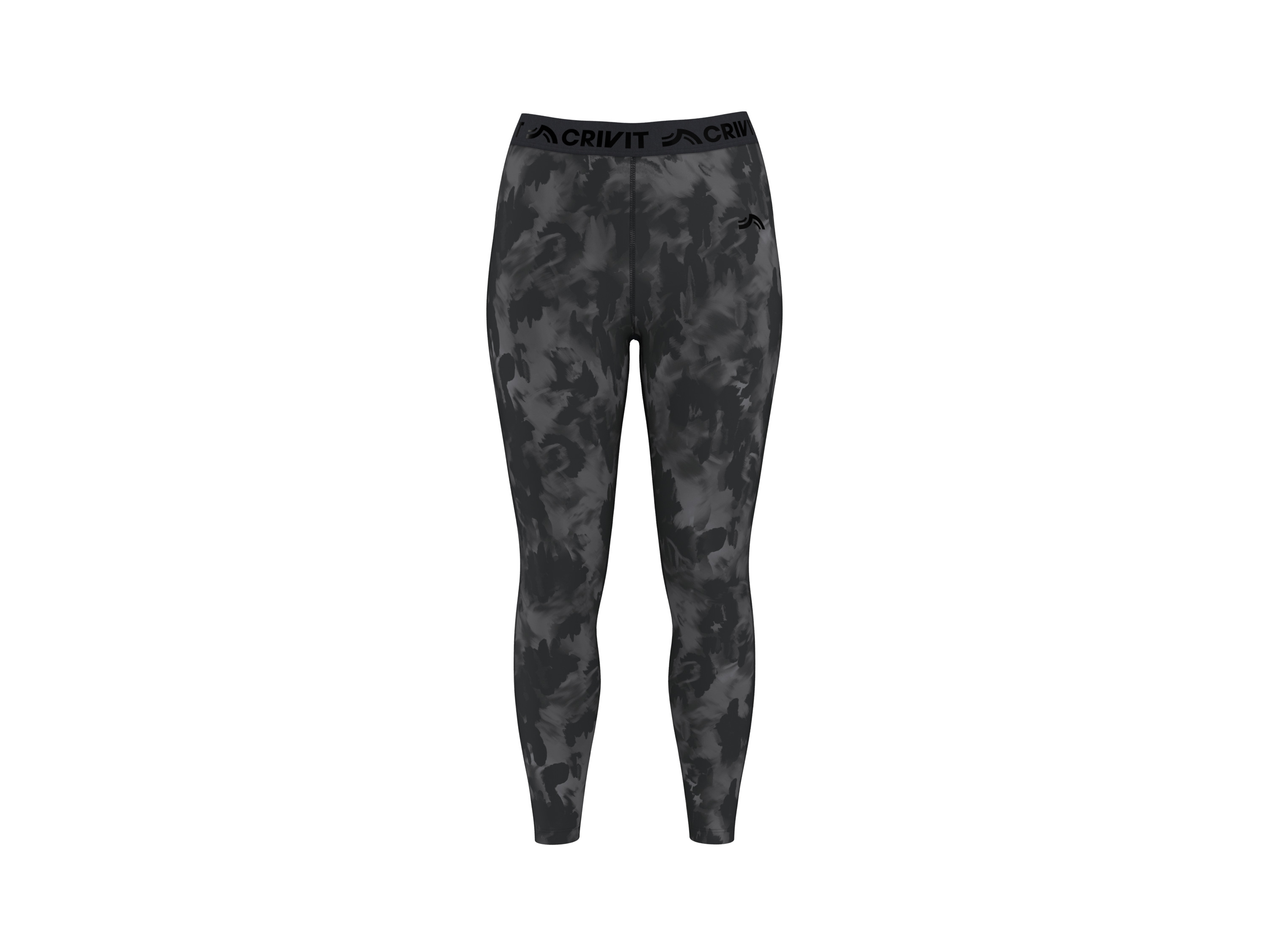 CRIVIT Legginsy funkcyjne damskie (Wzorzysty, XS(32/34))