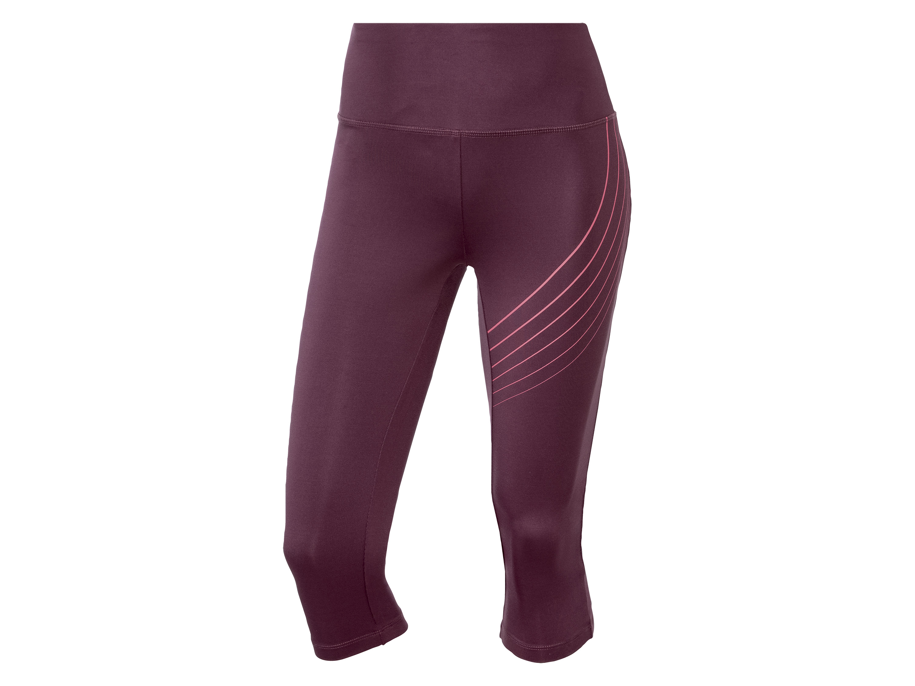 CRIVIT Spodnie damskie funkcyjne 3/4 (Lila, XS (32/34))