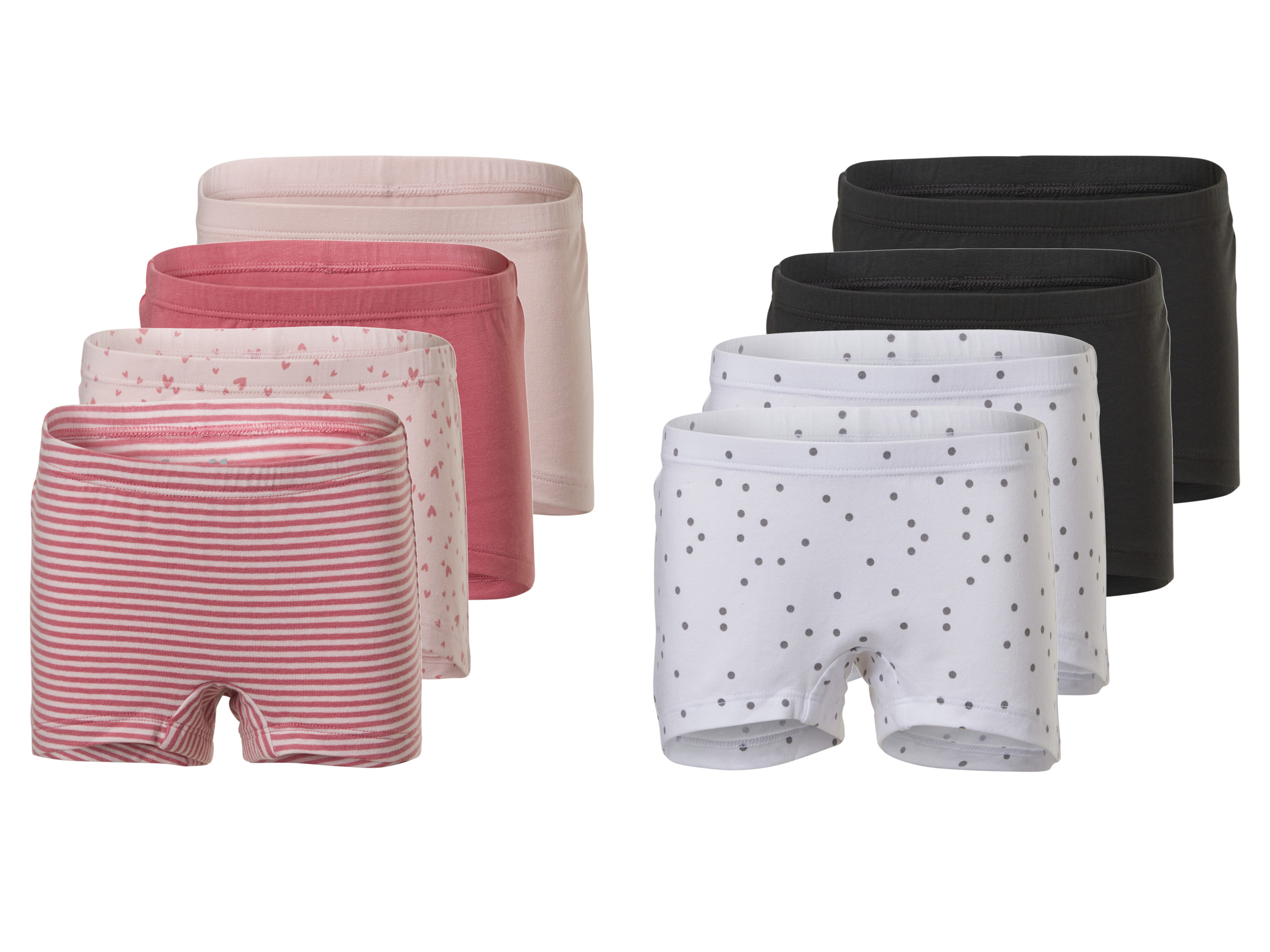 LUPILU® Majtki dziewczęce, 4 pary