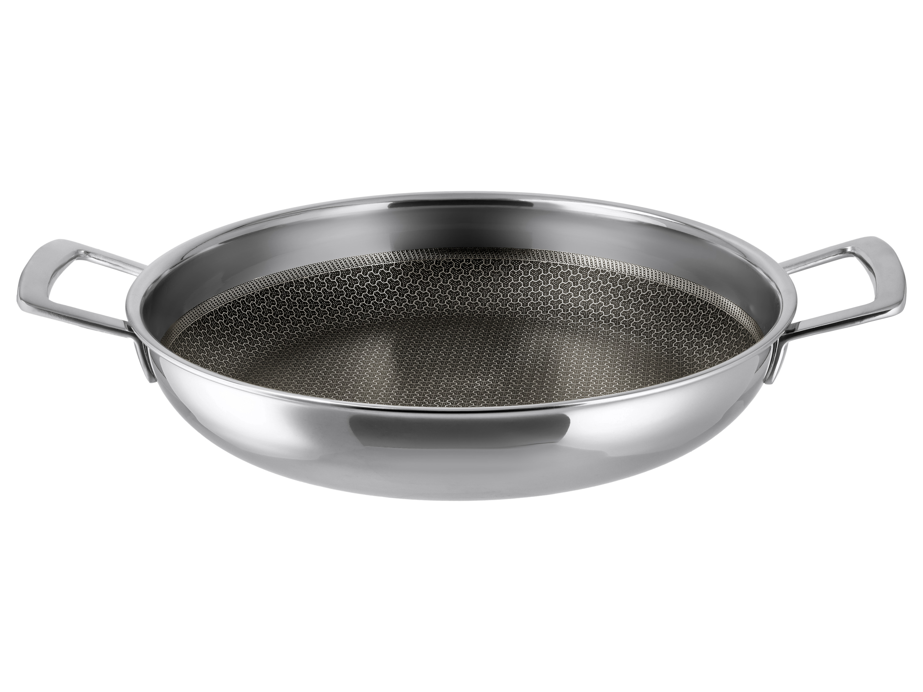 SILVERCREST® Patelnia do serwowania premium ze stali szlachetnej, Ø 28 cm