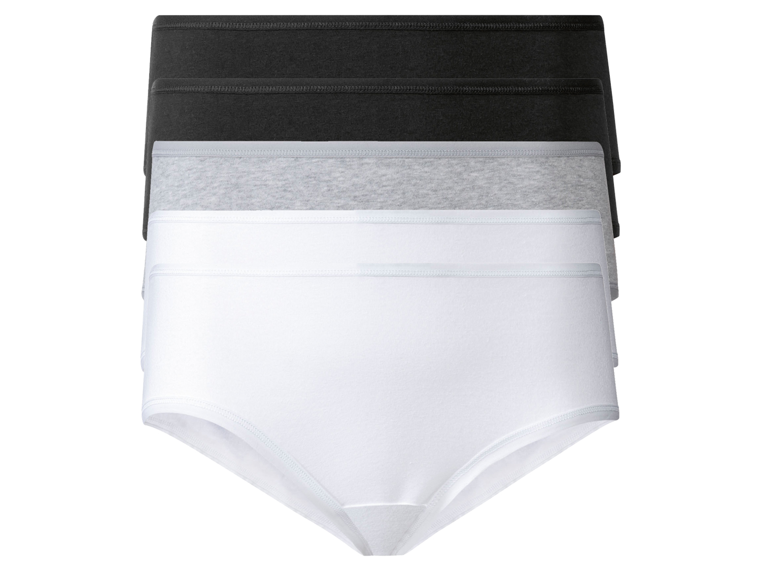 ESMARA® Hipstery damskie z bawełną, 5 par 