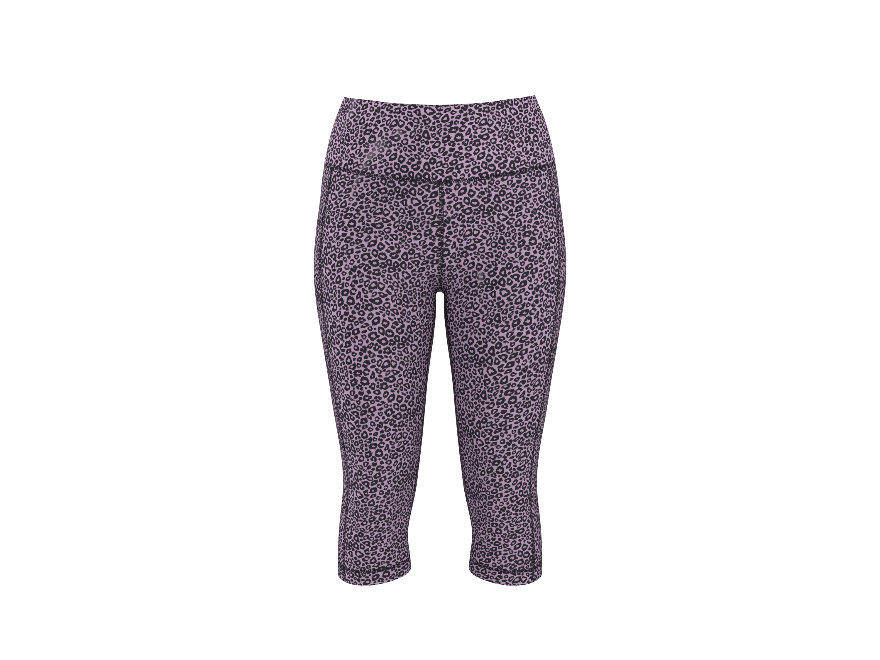 CRIVIT Legginsy funkcyjne capri damskie (Wzorzysty, L(44/46))