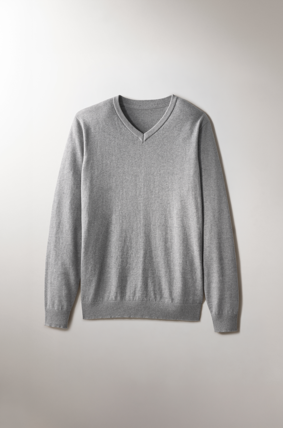 ESMARA MEN Sweter męski premium z wełną merynosów i bawełną
