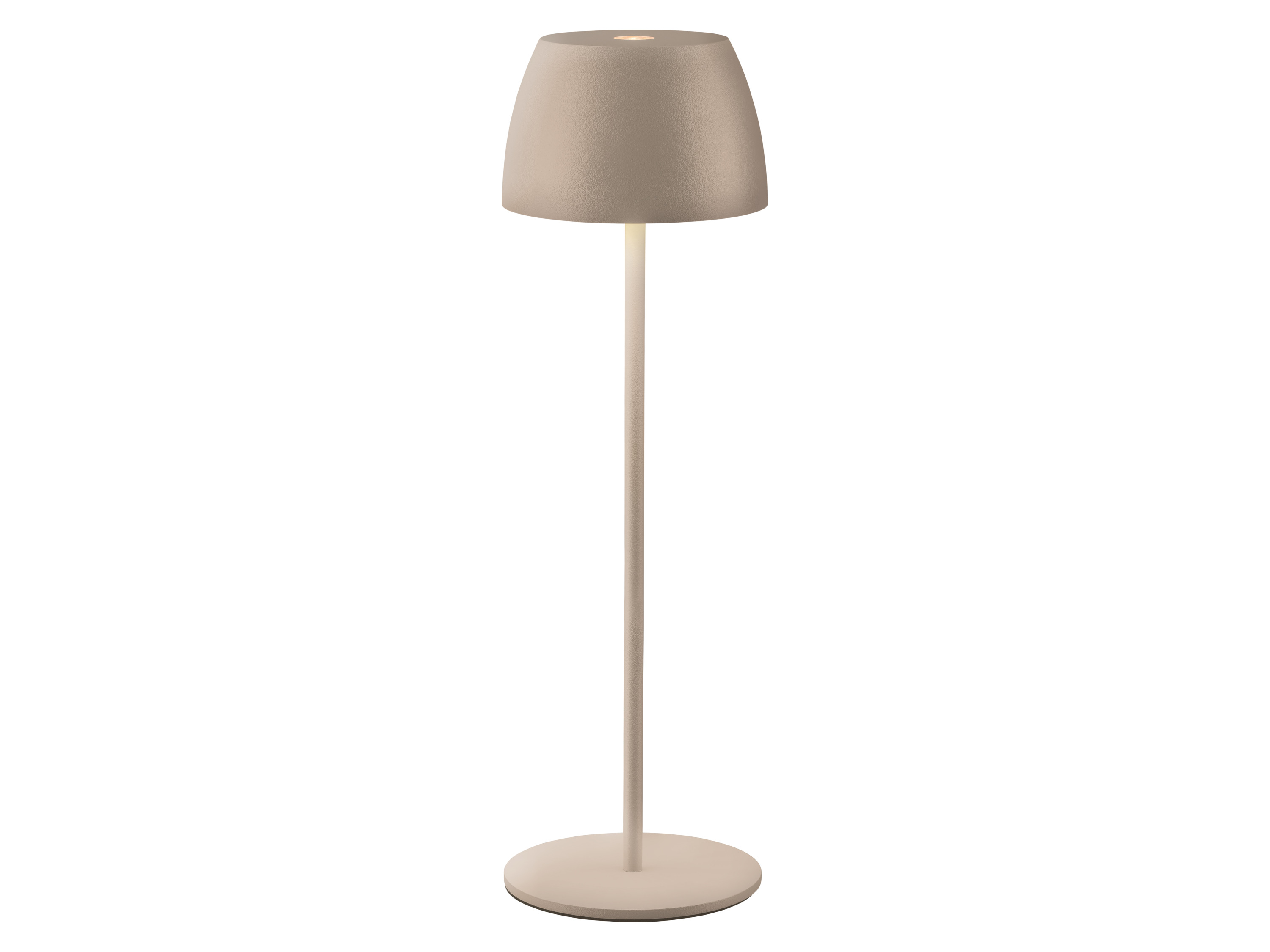 LIVARNO® Akumulatorowa lampka stołowa LED (Beżowy)