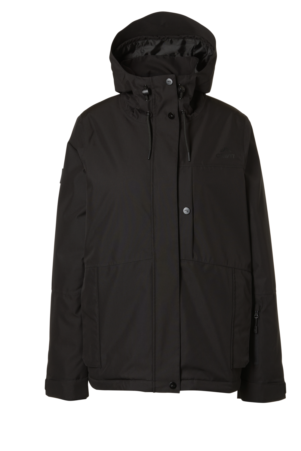CRIVIT Kurtka freeride damska (Czarny, S (36/38))