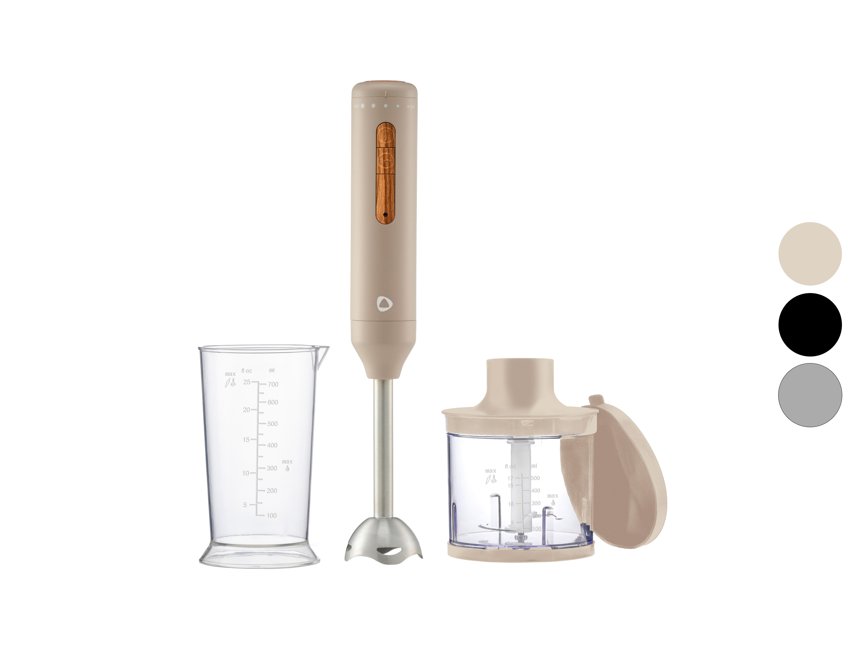 SILVERCREST® Blender ręczny z rozdrabniaczem, 600 W