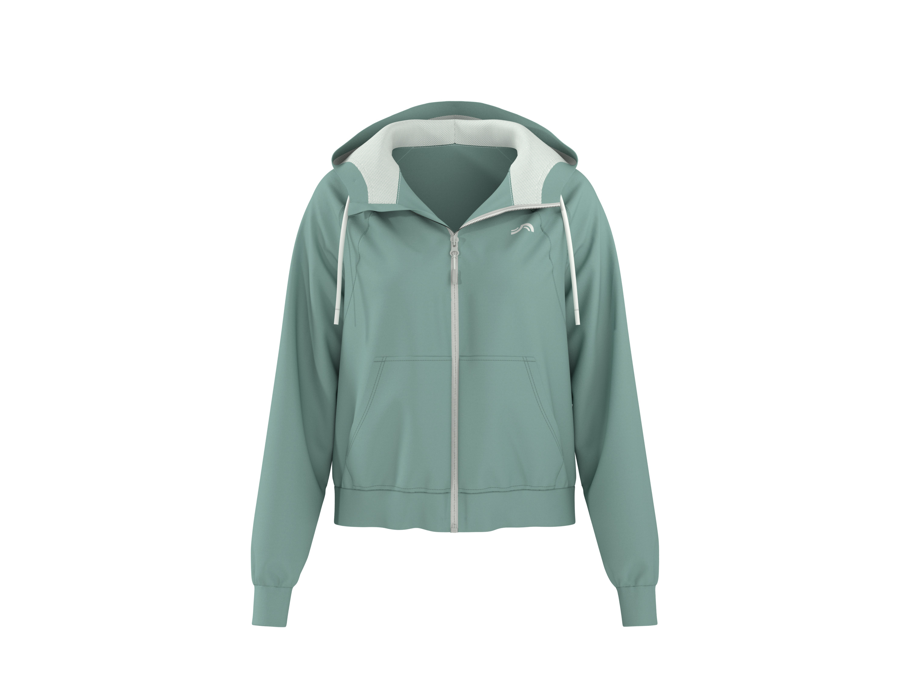 CRIVIT Bluza rozpinana damska (zielony, M(40/42))
