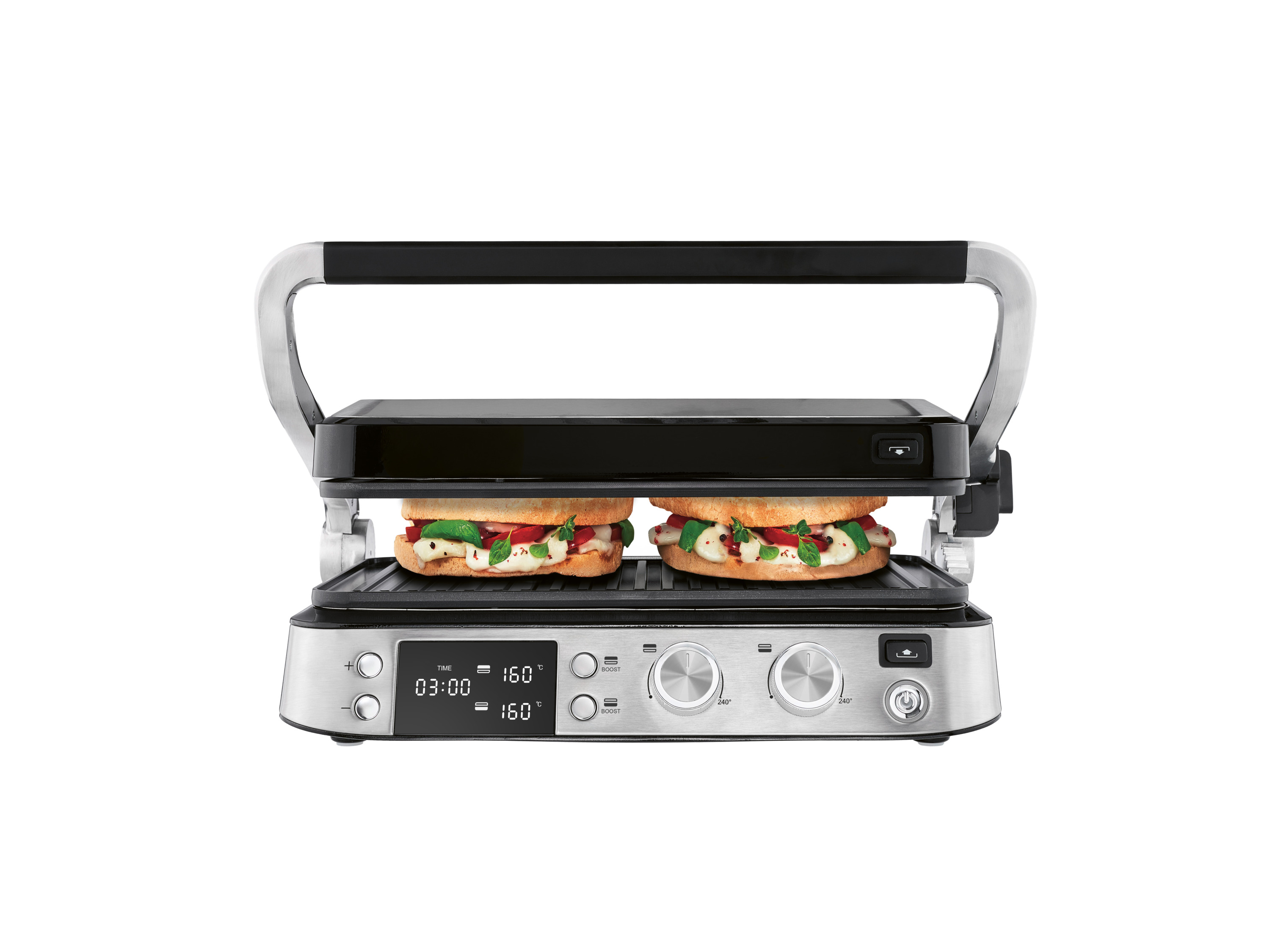 SILVERCREST® Cyfrowy grill kontaktowy