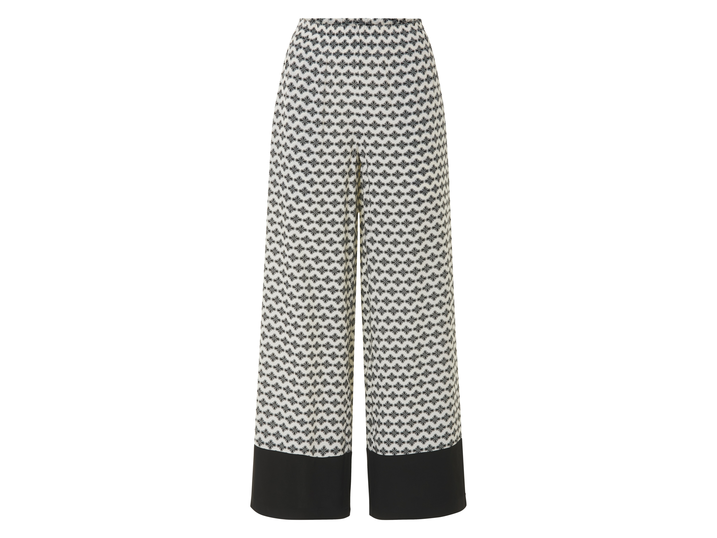 ESMARA® Spodnie wide leg damskie z wiskozy 