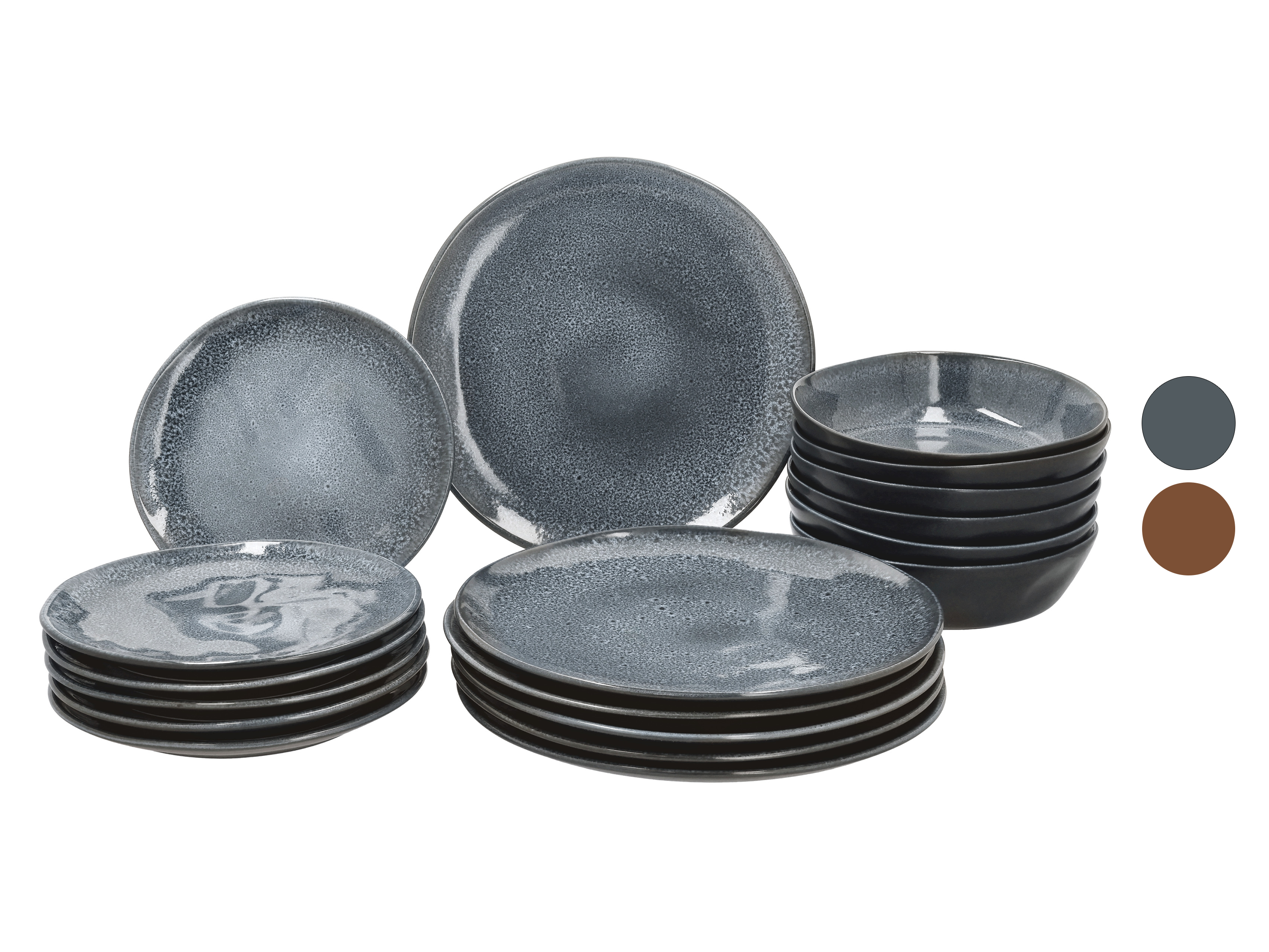 SILVERCREST® Zestaw stołowy, 18-częściowy.
