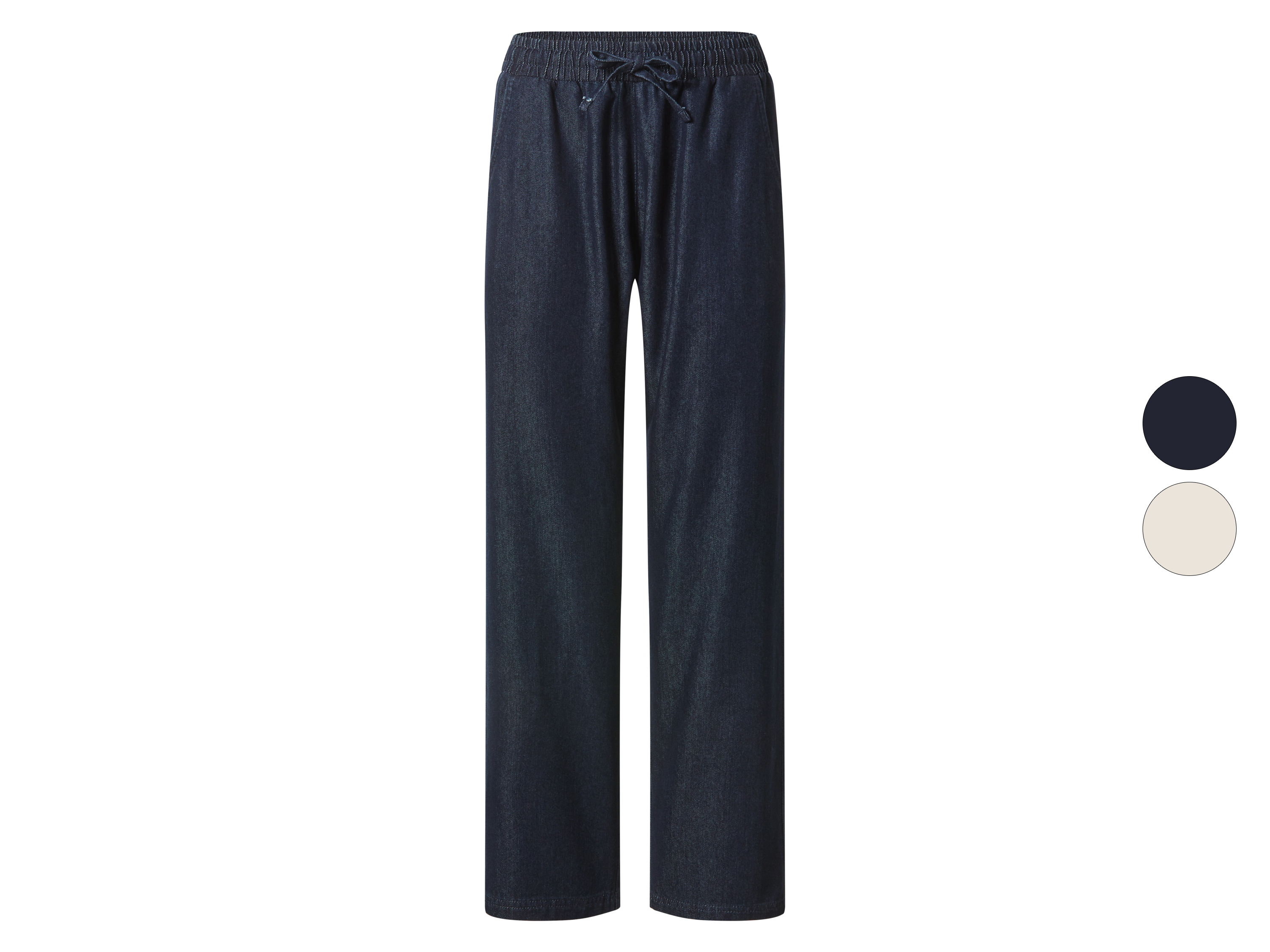 ESMARA® Joggery jeansowe wide leg damskie