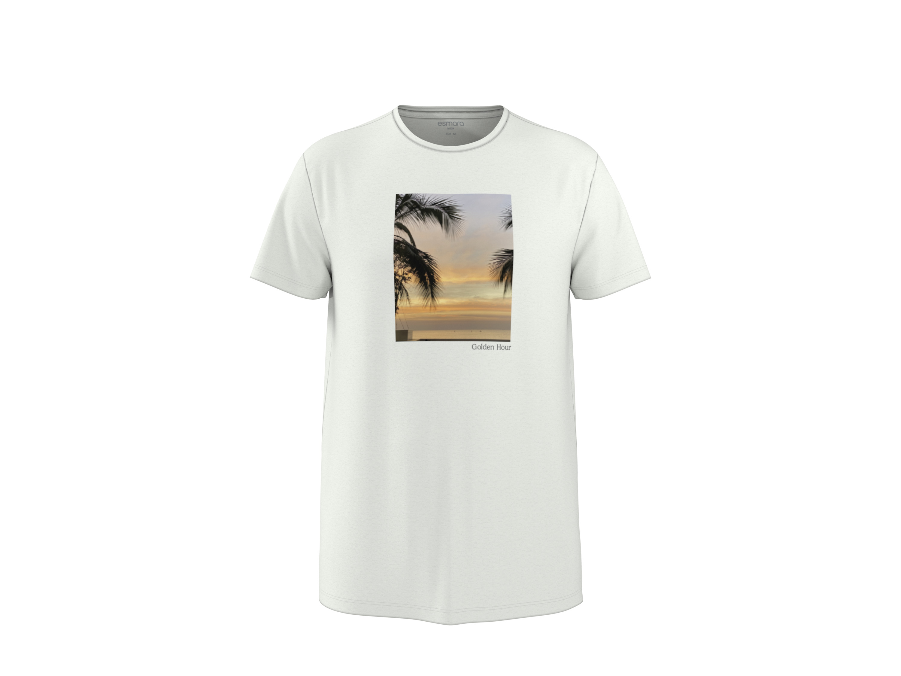 ESMARA MEN T-shirt męski z bawełny