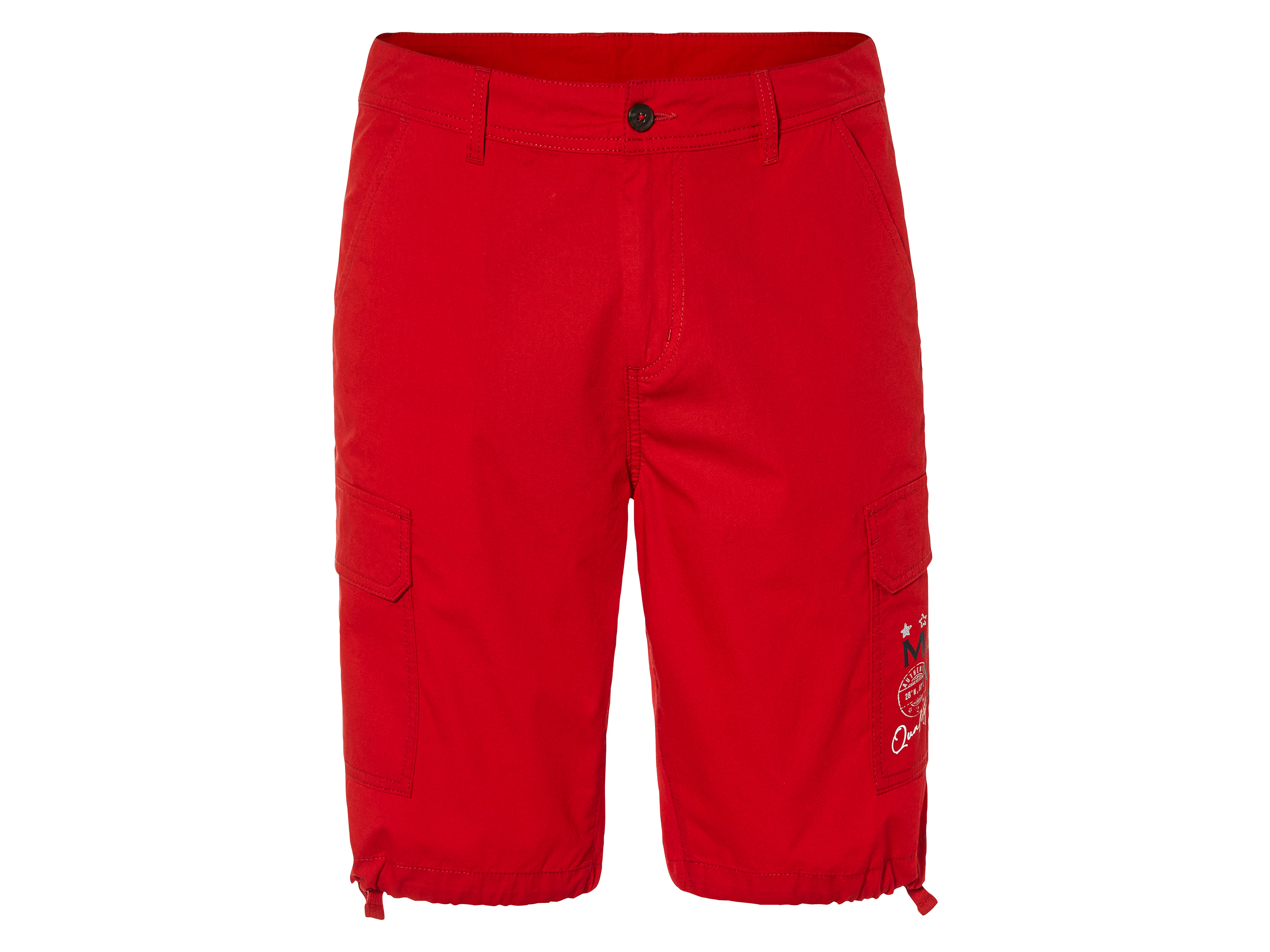 LIVERGY® Bermudy męskie cargo z bawełną 