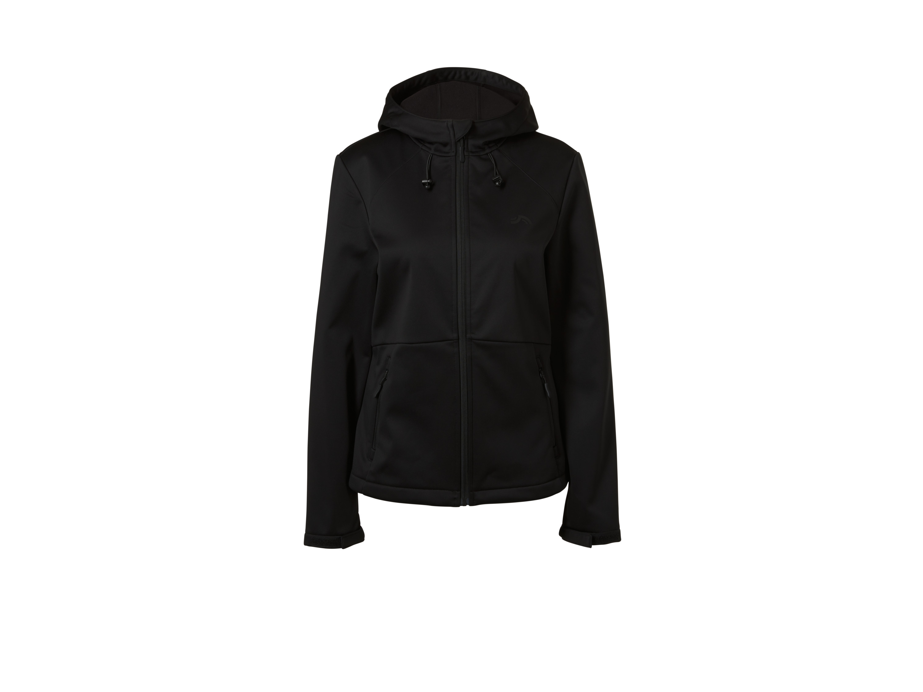 CRIVIT Kurtka softshell z kapturem damska (Czarny, L(44/46))
