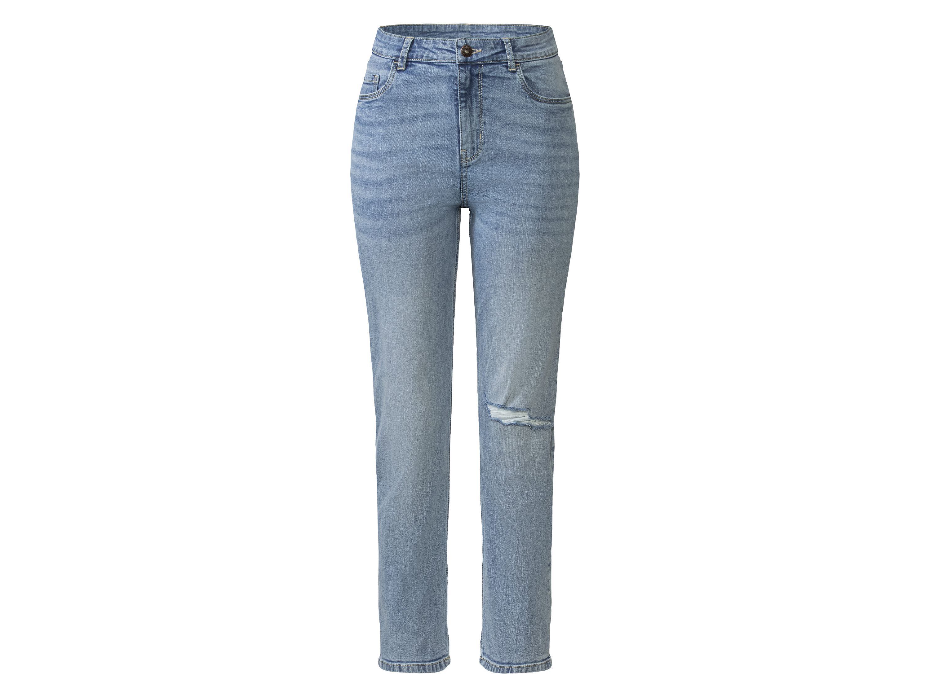 ESMARA® Jeansy damskie straight fit 
