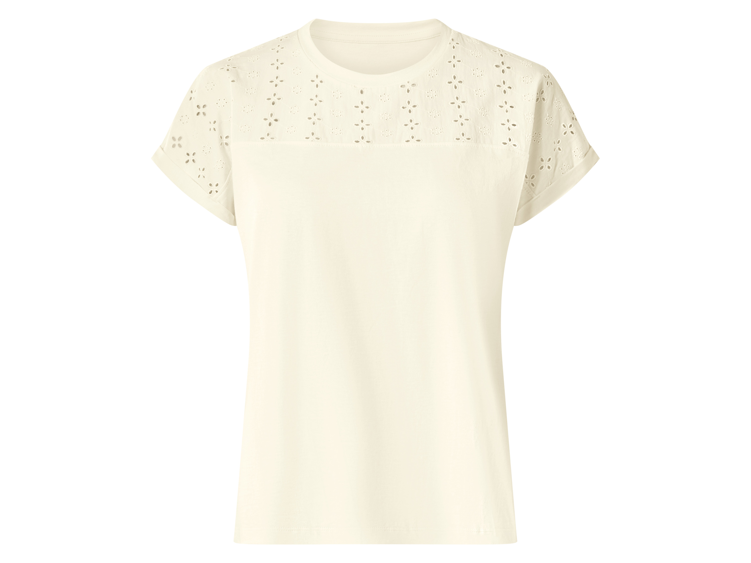 ESMARA® T-shirt damski z bawełny 
