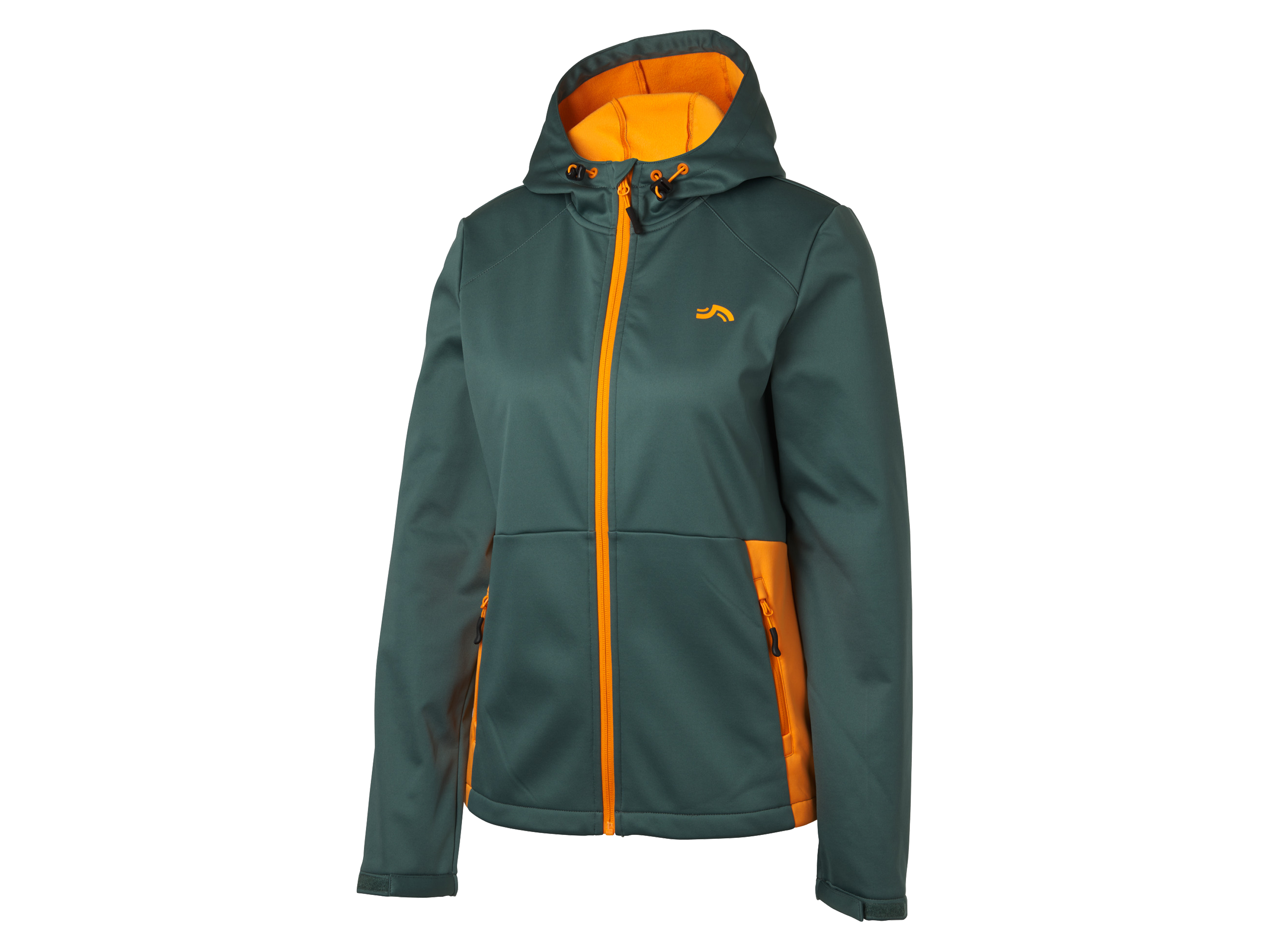 CRIVIT Kurtka softshell damska (Zielona, XS(32/34))