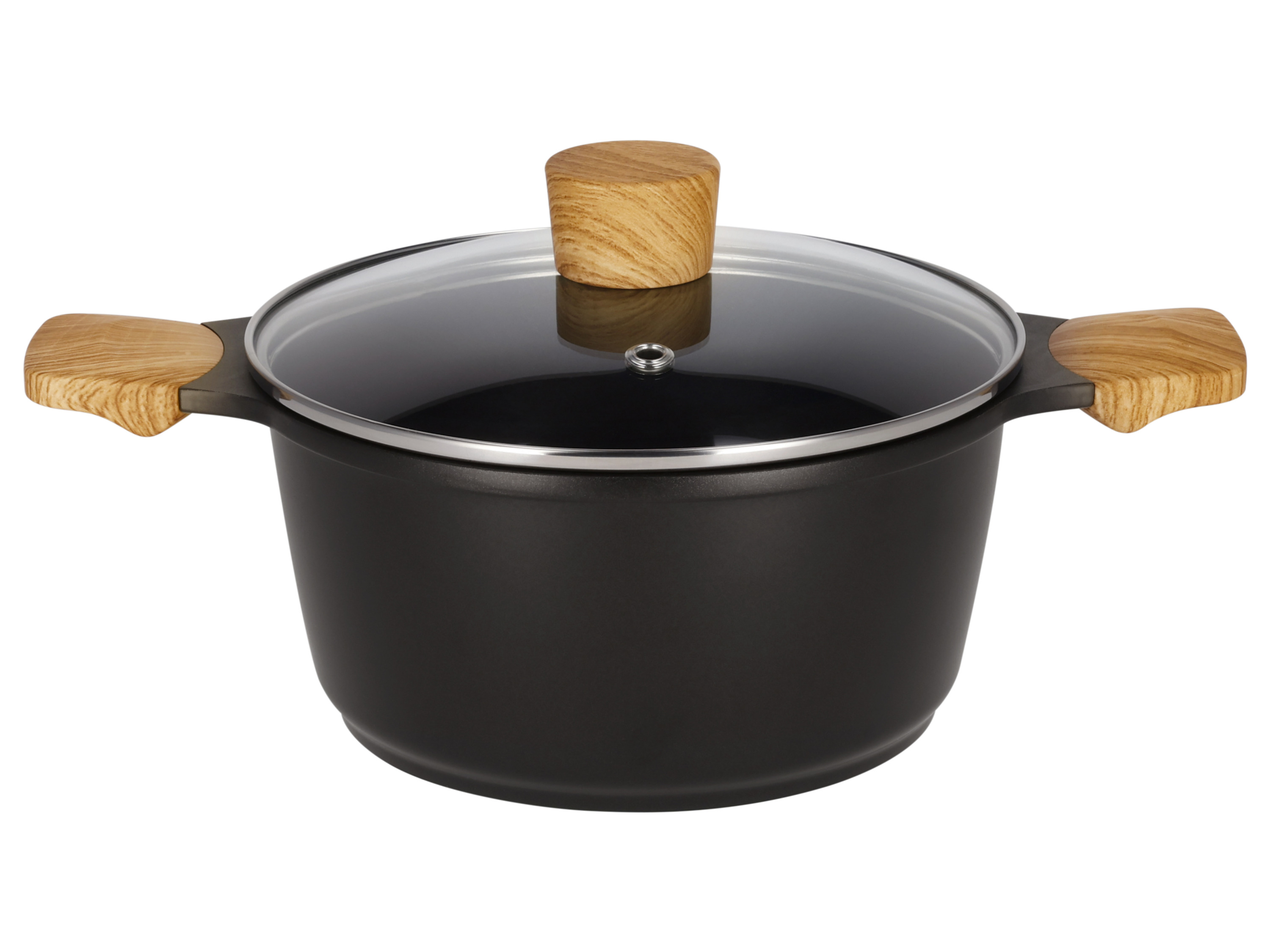 SILVERCREST® Garnek  aluminiowy, Ø 20 cm / Rondel aluminiowy, Ø 16 cm
