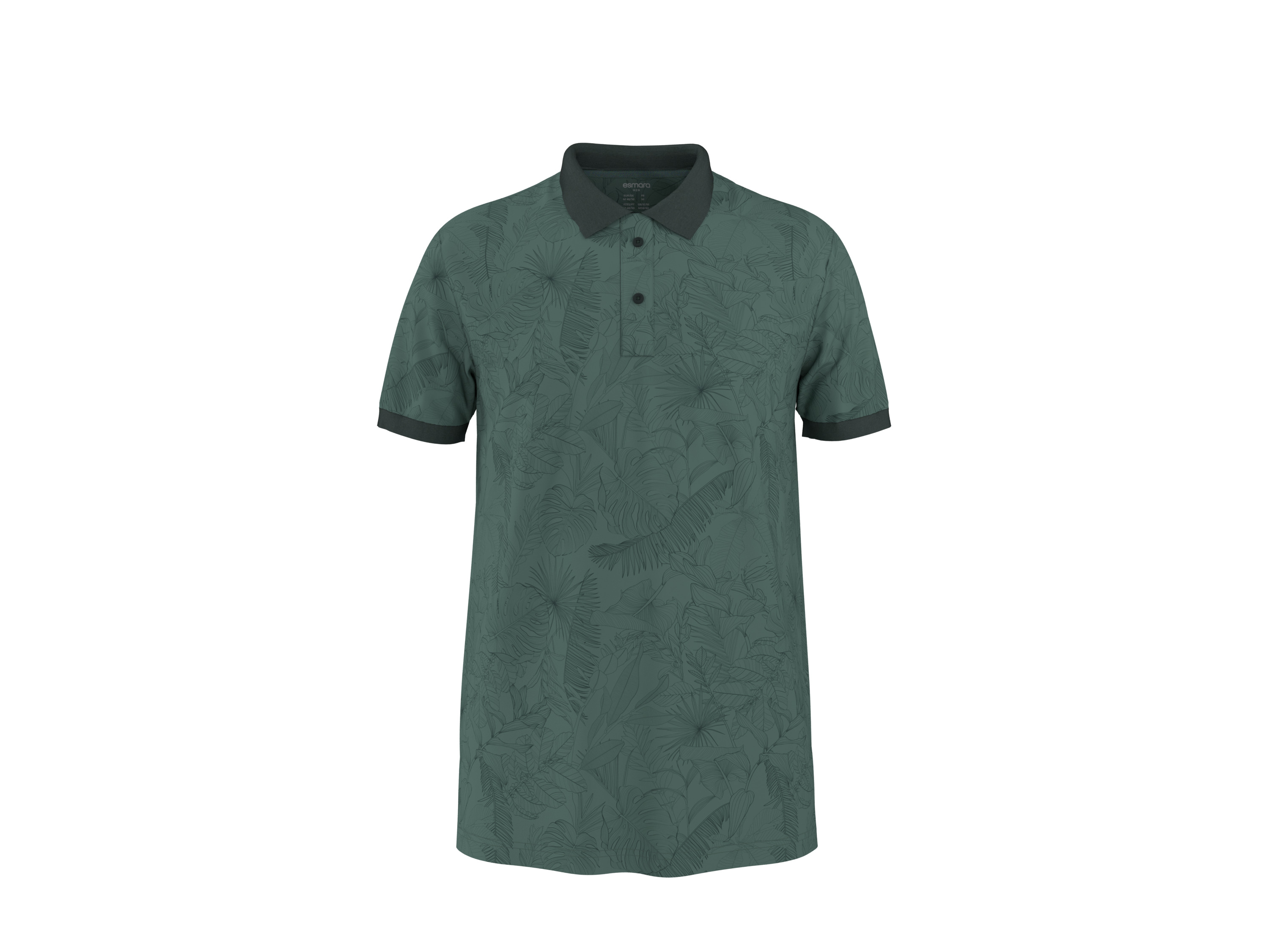 ESMARA MEN Koszulka polo męska z bawełny 