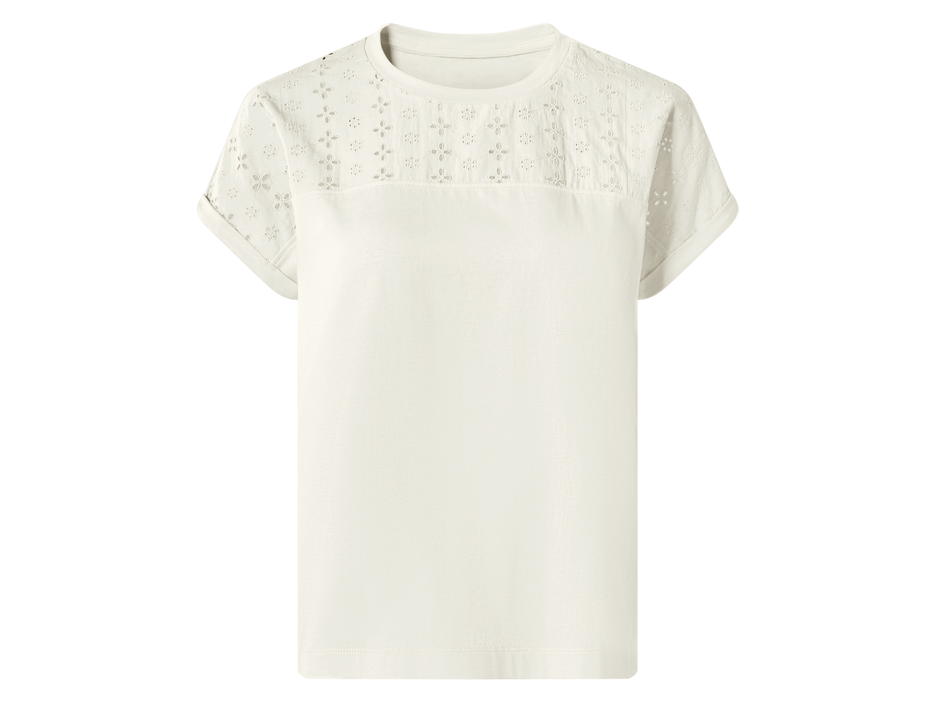 ESMARA® T-shirt damski z bawełny 