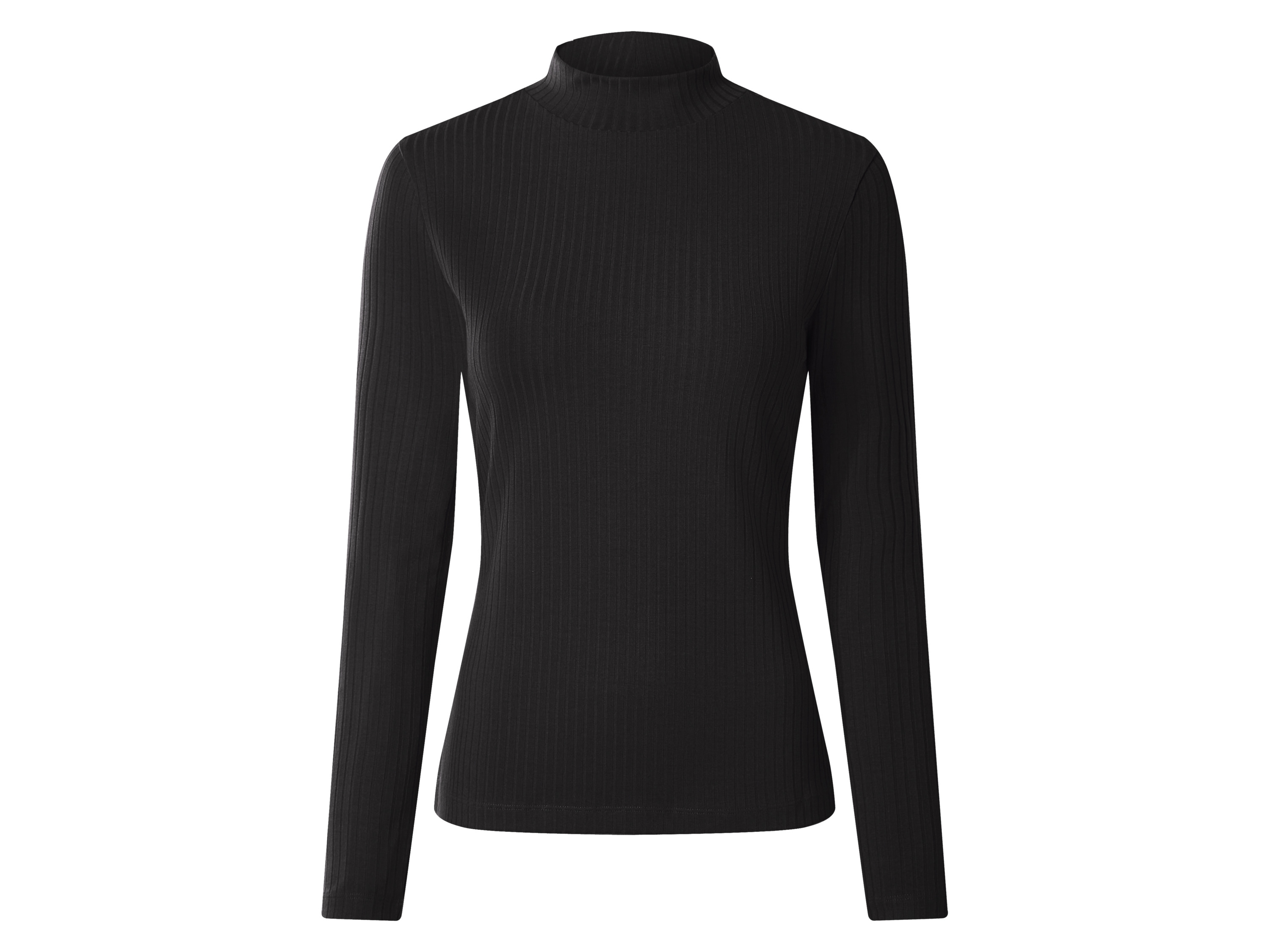 ESMARA® Sweter damski z dzianiny prążkowanej