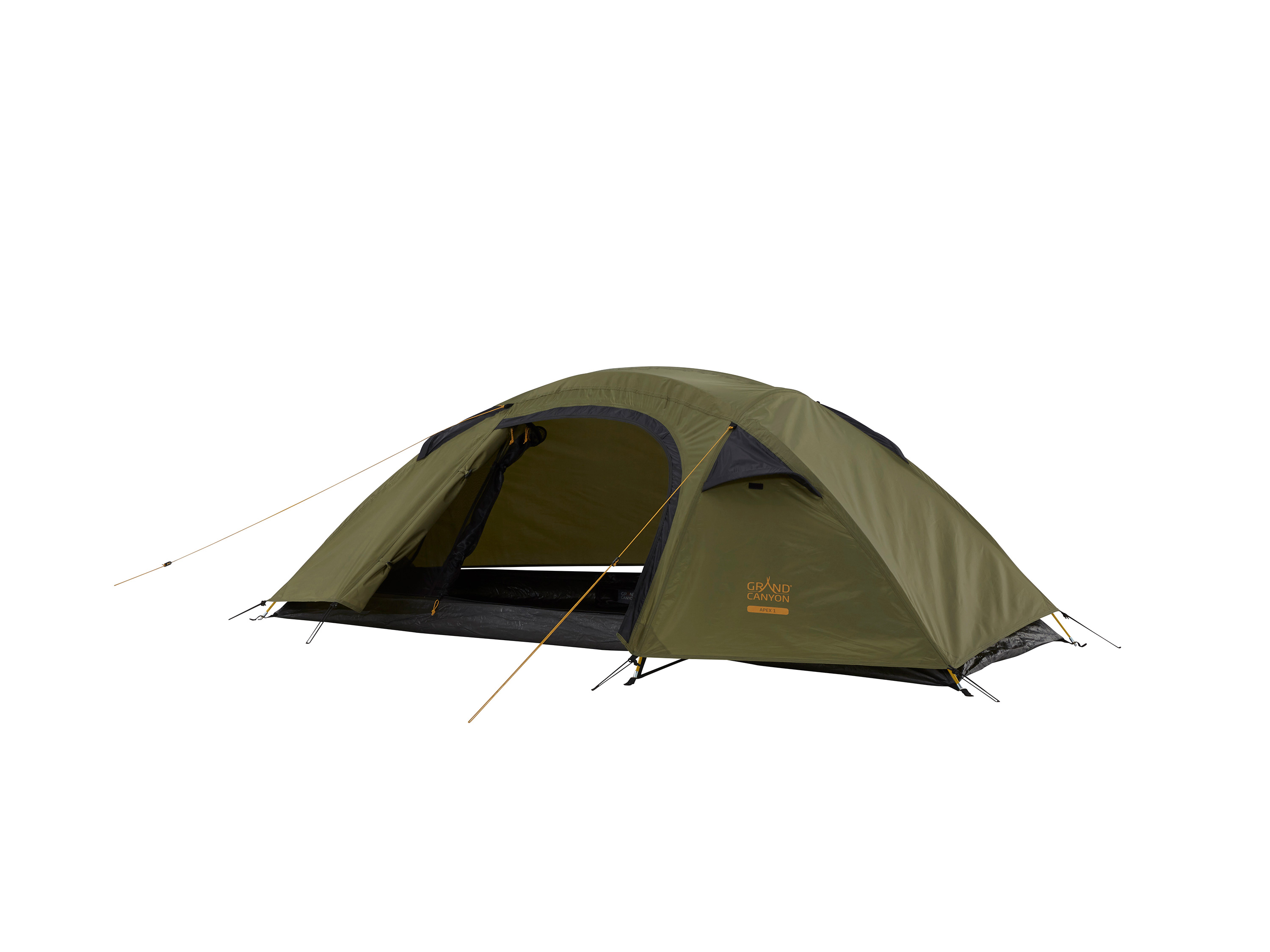GRAND CANYON Stabilny namiot trekkingowy »Apex 1«, dla 1 osoby  (Capulet Olive)