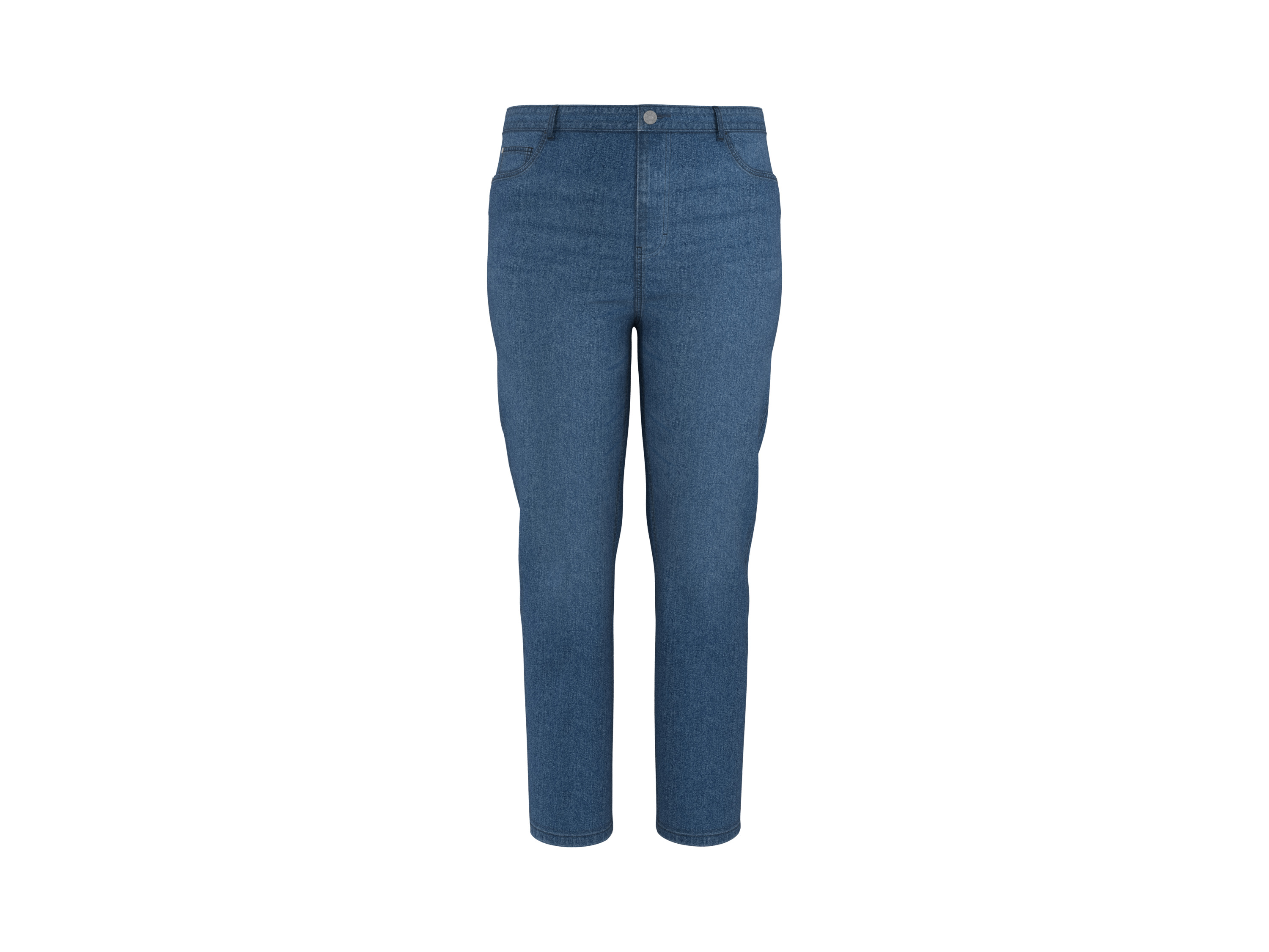 ESMARA® Jeansy damskie PLUS SIZE XXL, skinny fit 