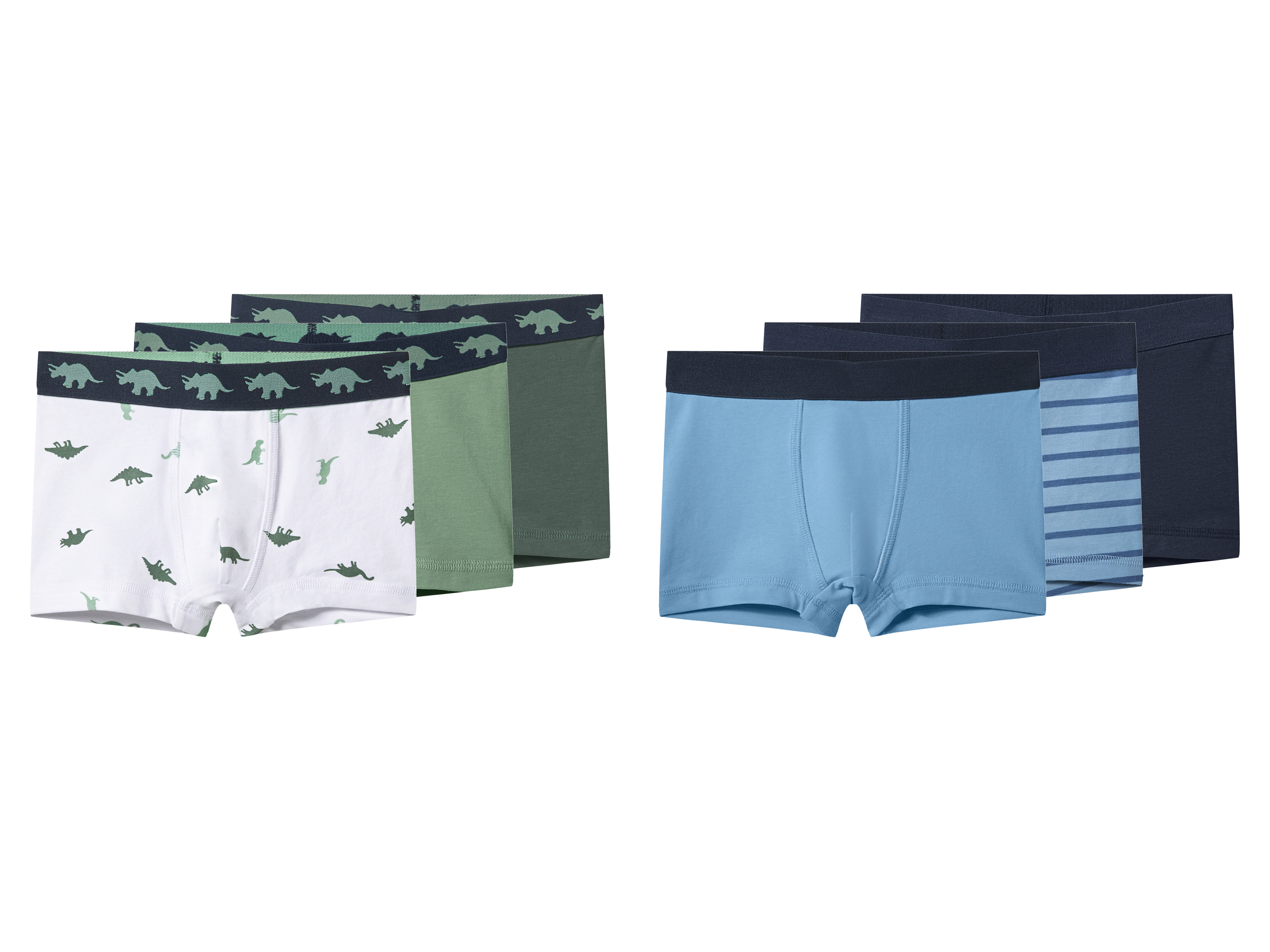 LUPILU® Bokserki chłopięce z bawełną, 3 pary