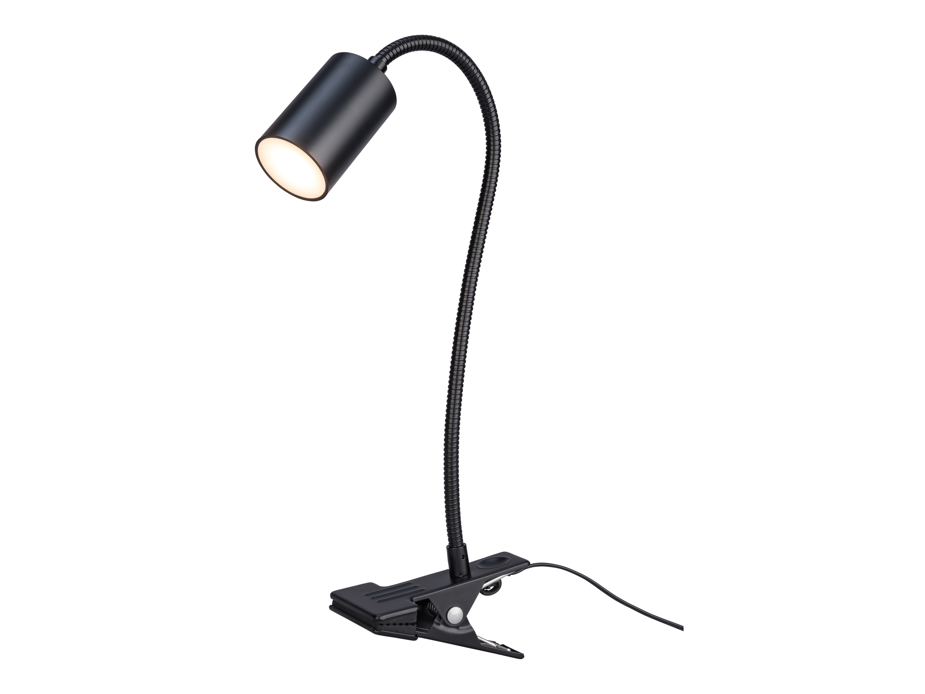LIVARNO HOME Lampa biurkowa LED, 3,5 W (Lampka LED z klipsem)