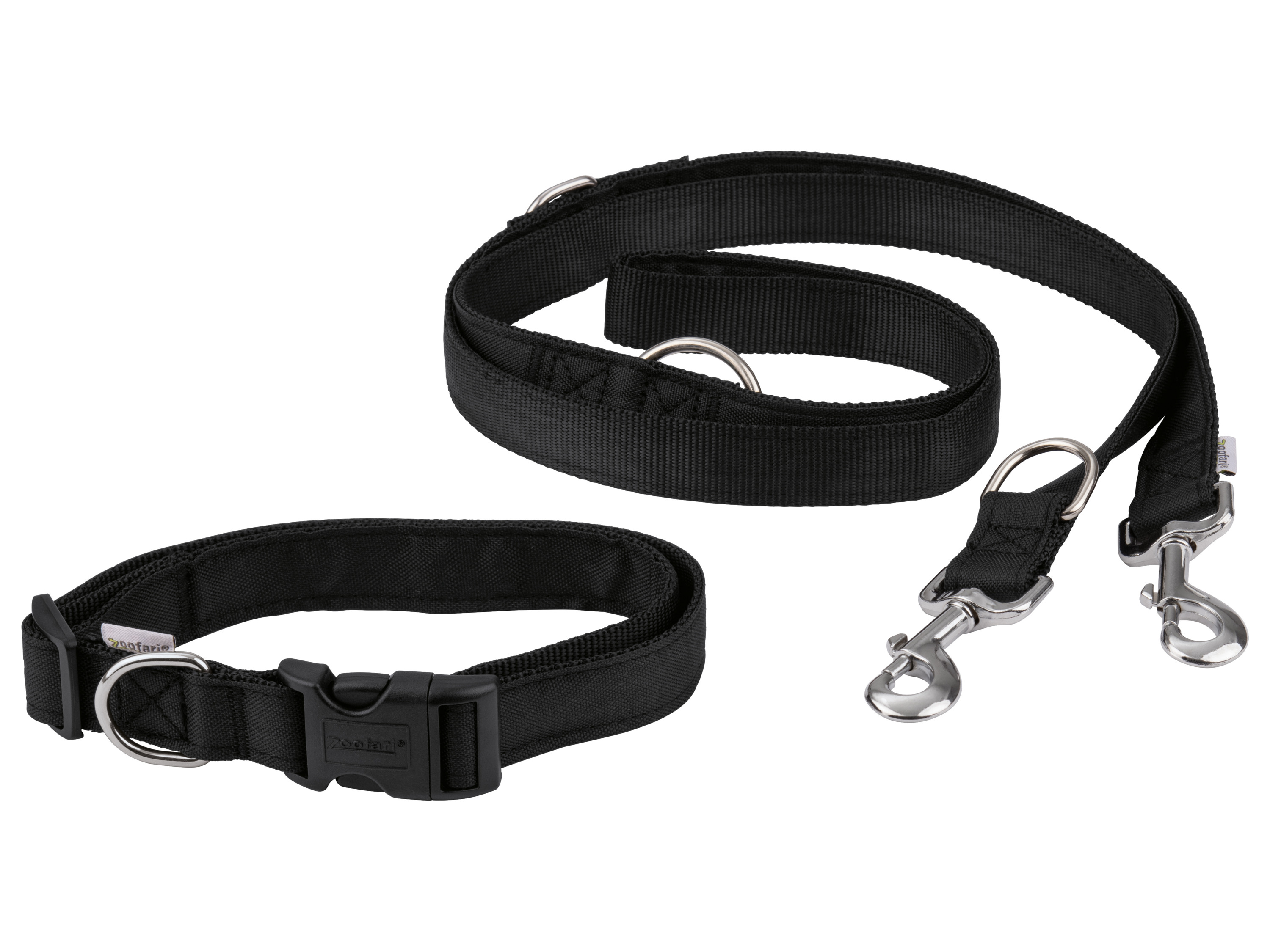 ZOOFARI® Smycz do biegania / Smycz treningowa / Obroża ze smyczą (Obroża i smycz)