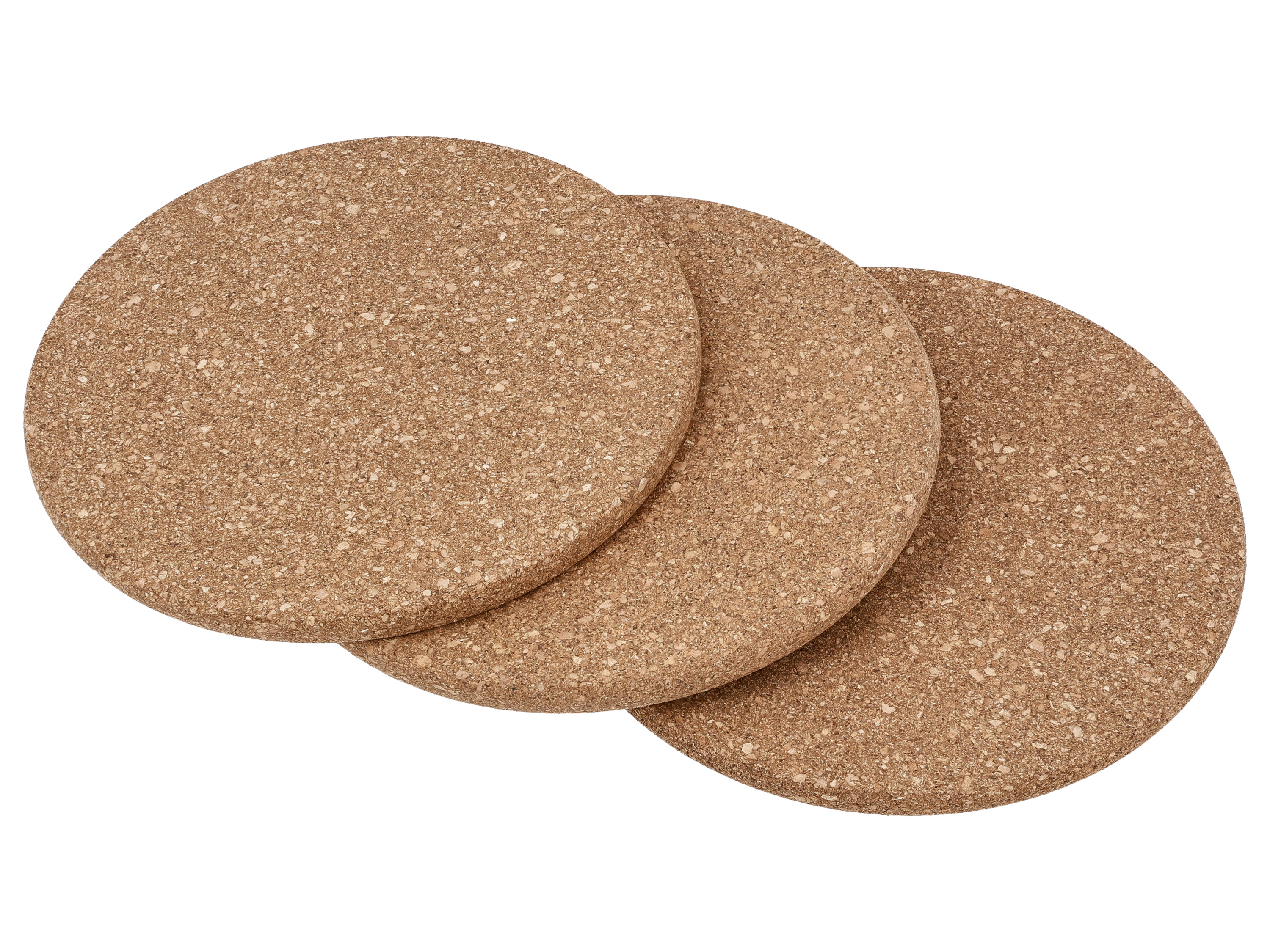 SILVERCREST® Komplet podkładek z korka (duży zestaw 3)