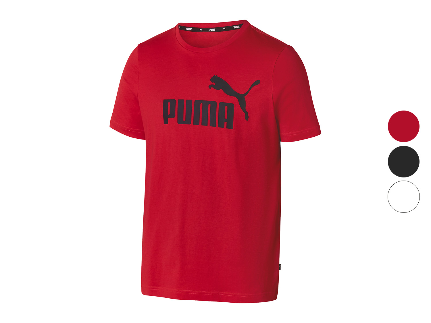PUMA T-shirt męski z bawełny